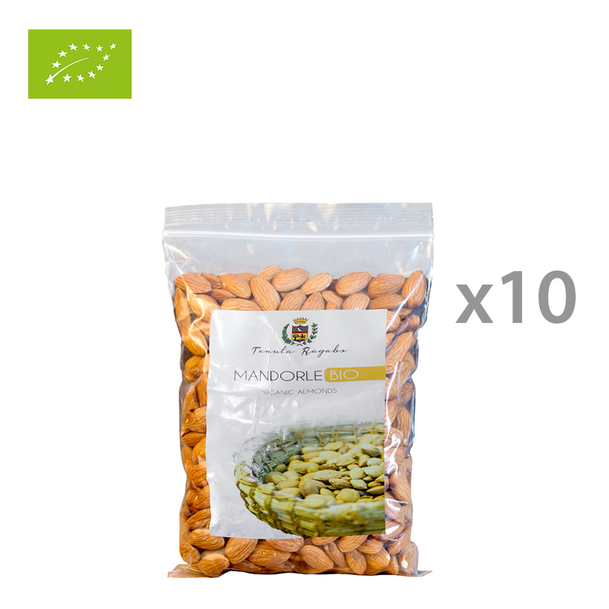 10 bustine di mandorle da 250 gr Tenuta Ragabo vista0