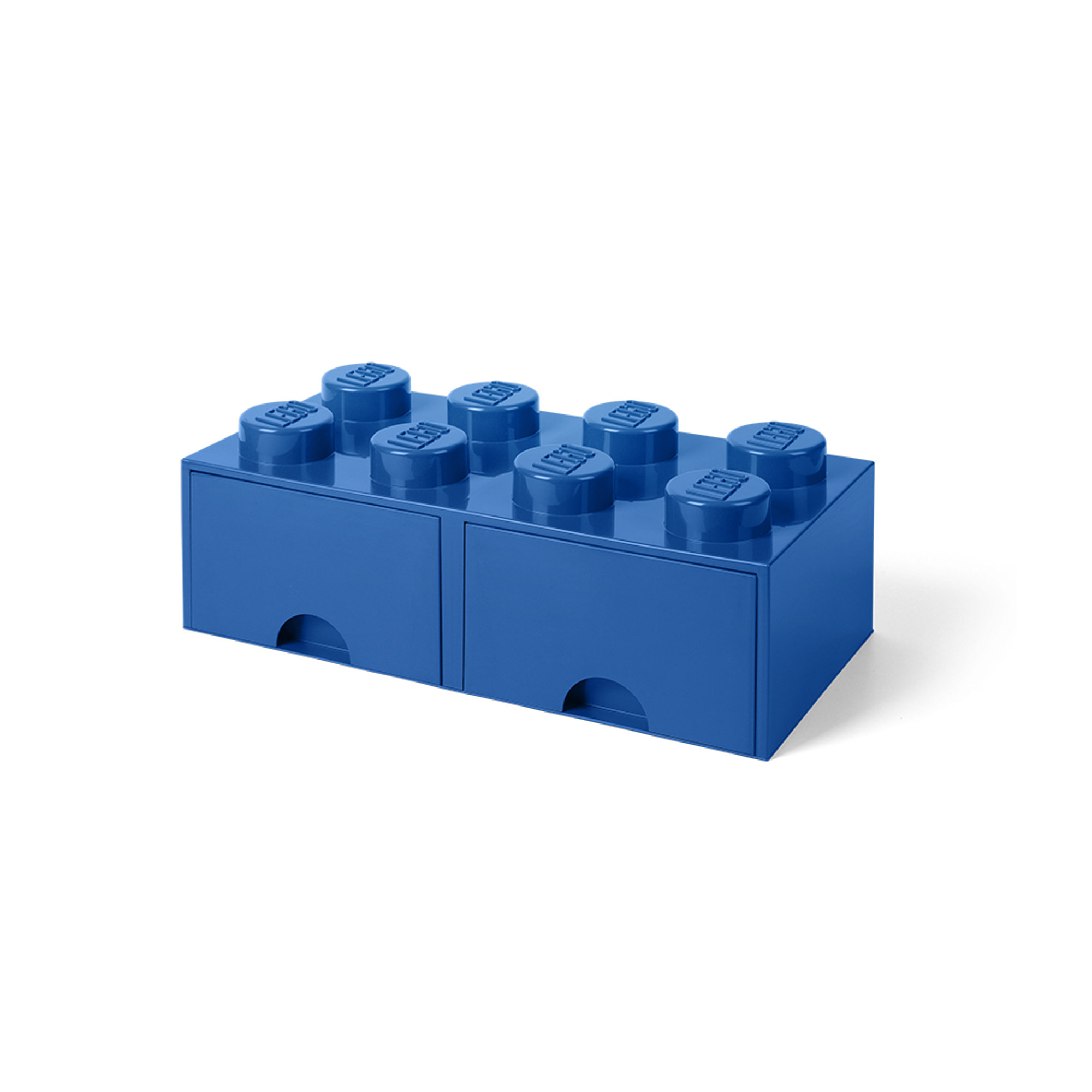 Contenitore Storage Brick 8-Stud, blu Lego 2019 vista0