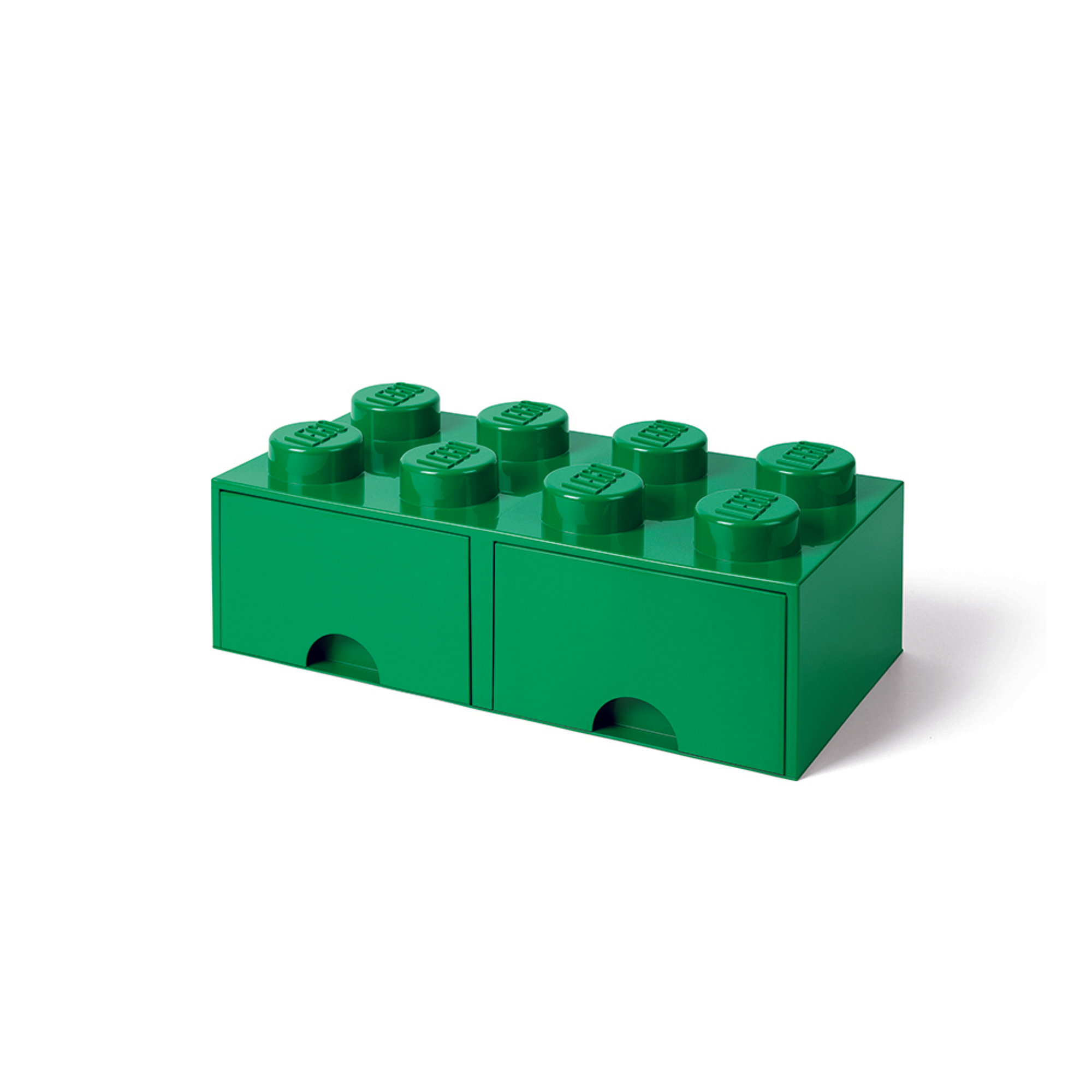 Contenitore Storage Brick 8-Stud, verde Lego 2019 vista0