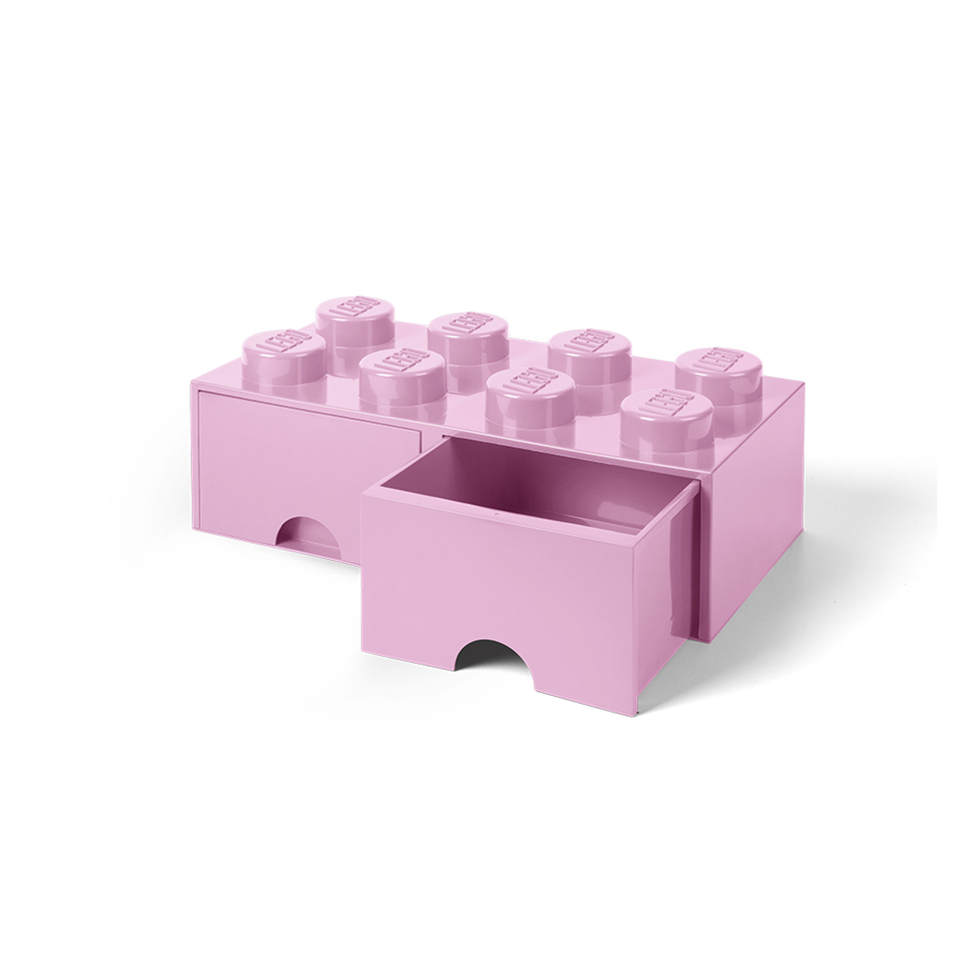Contenitore Storage Brick 8-Stud, rosa Lego 2019 vista0