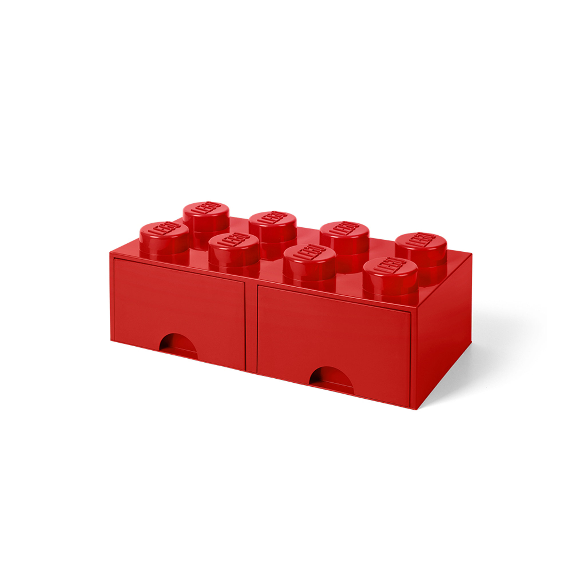 Contenitore Storage Brick 8-Stud, rosso Lego 2019 vista0