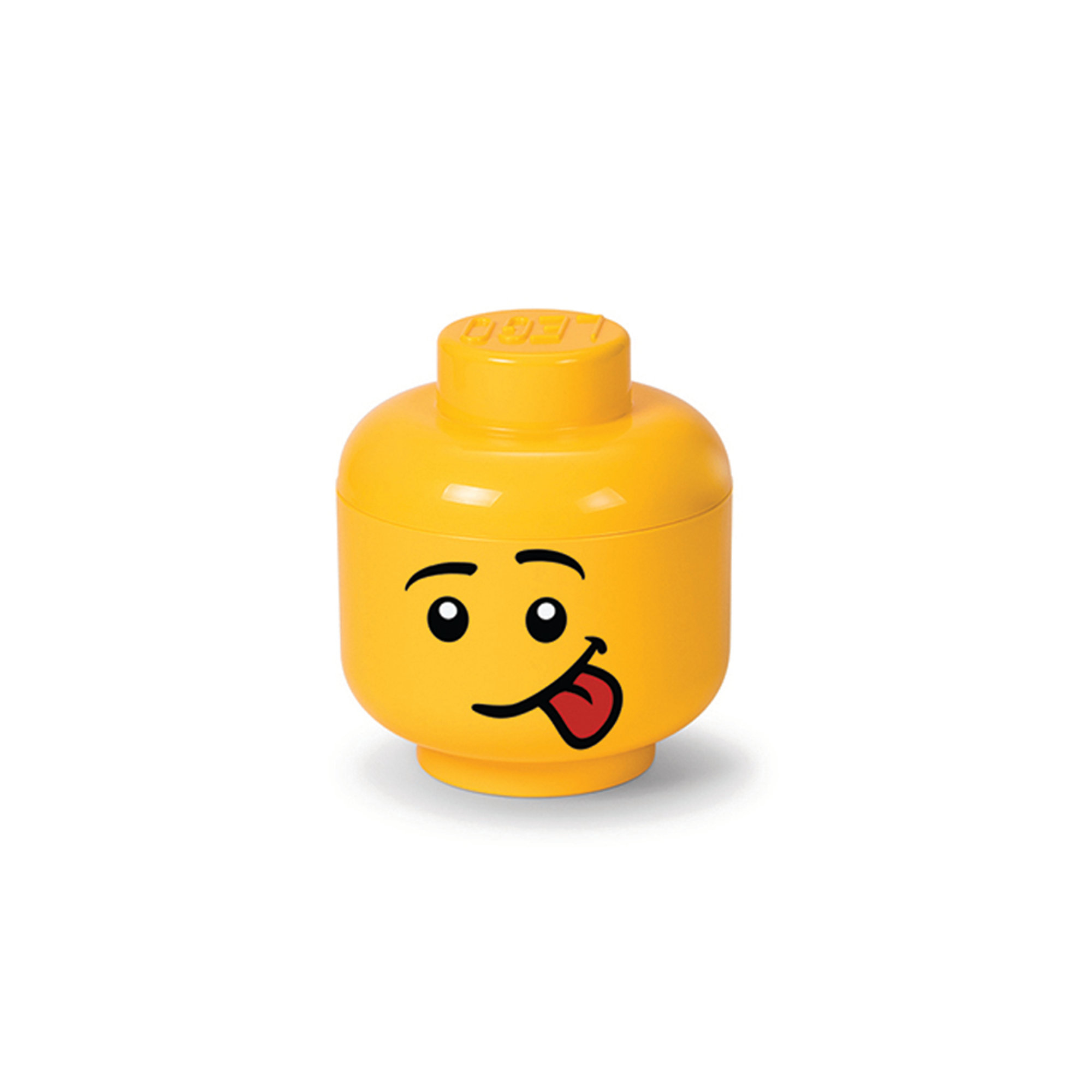 Contenitore Storage Head giallo Lego 2019 vista0
