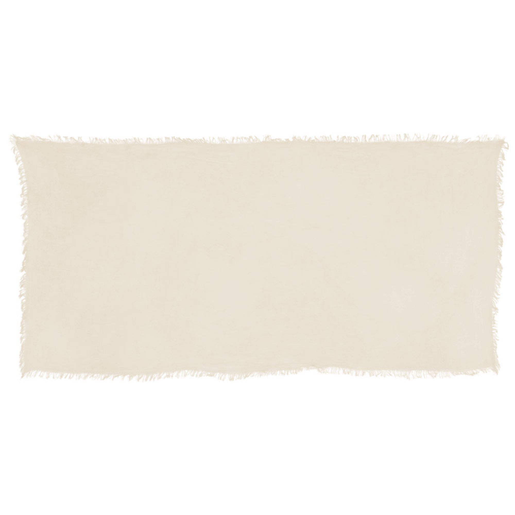 Foulard a tinta unita bianco My Bamboo vista0