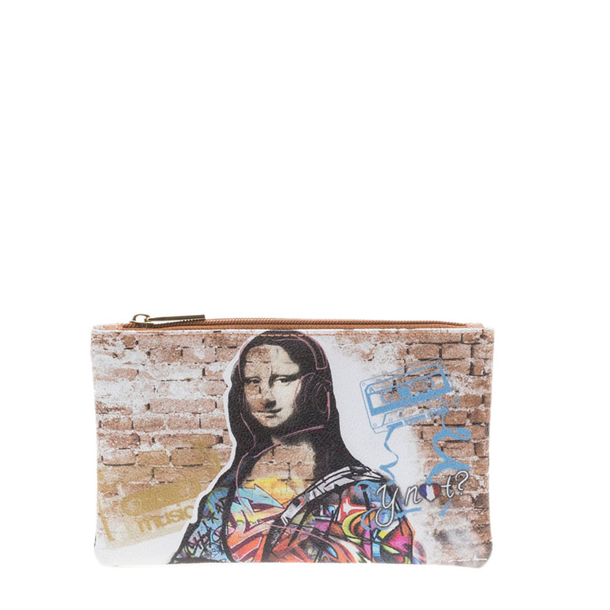 Pochette street art multicolor Y Not vista0