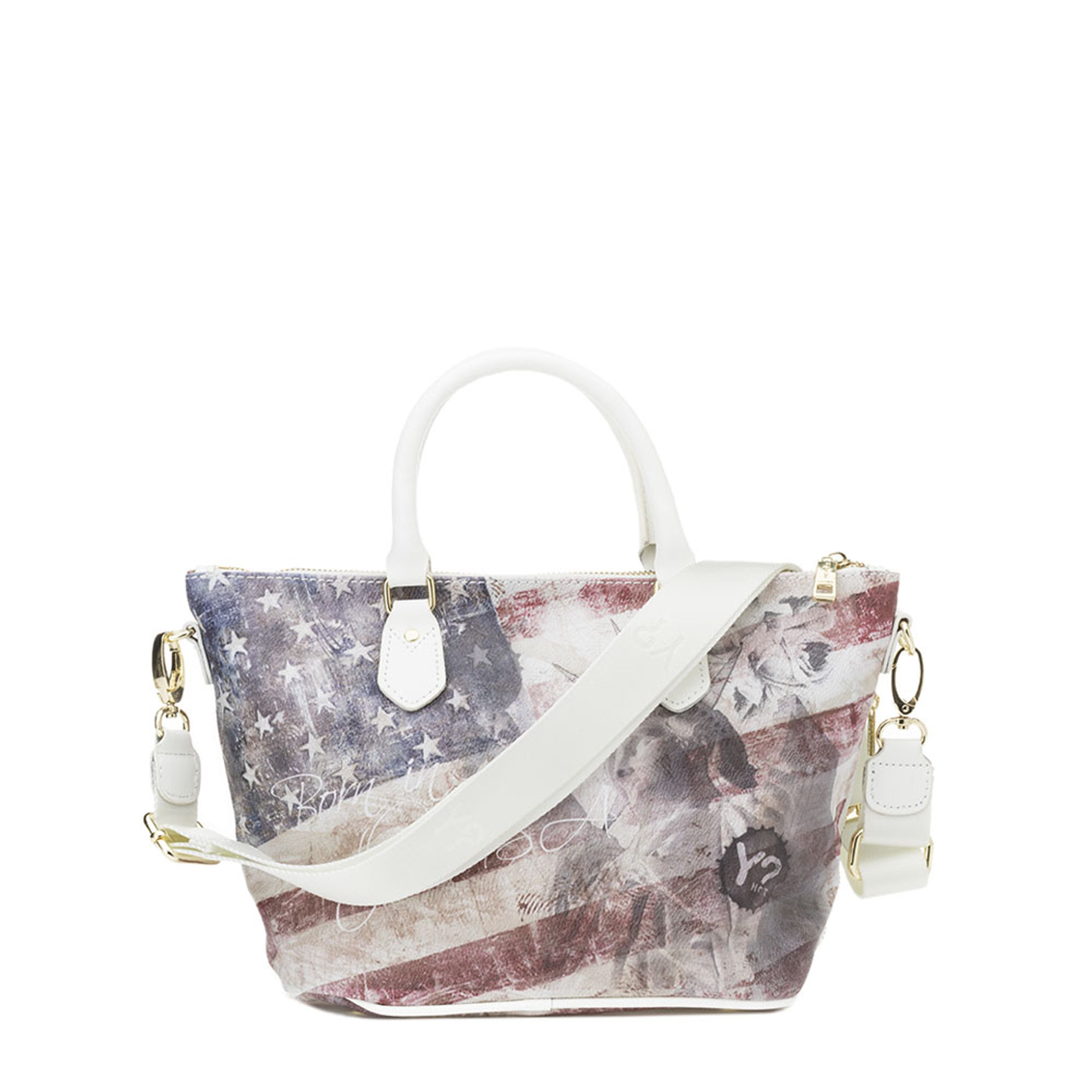 Borsa a mano America multicolor Y Not vista2