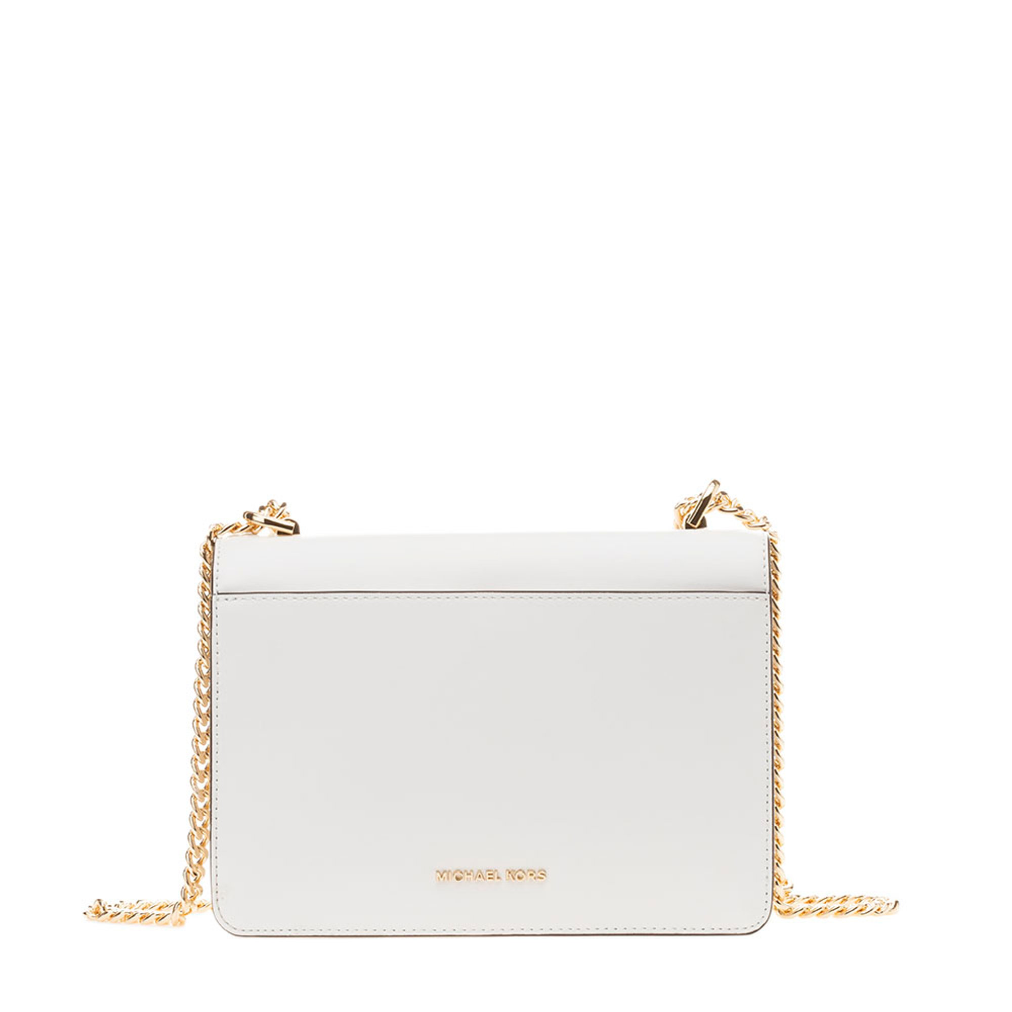 Borsa a tracolle 'Jade' bianca Michael Kors vista1