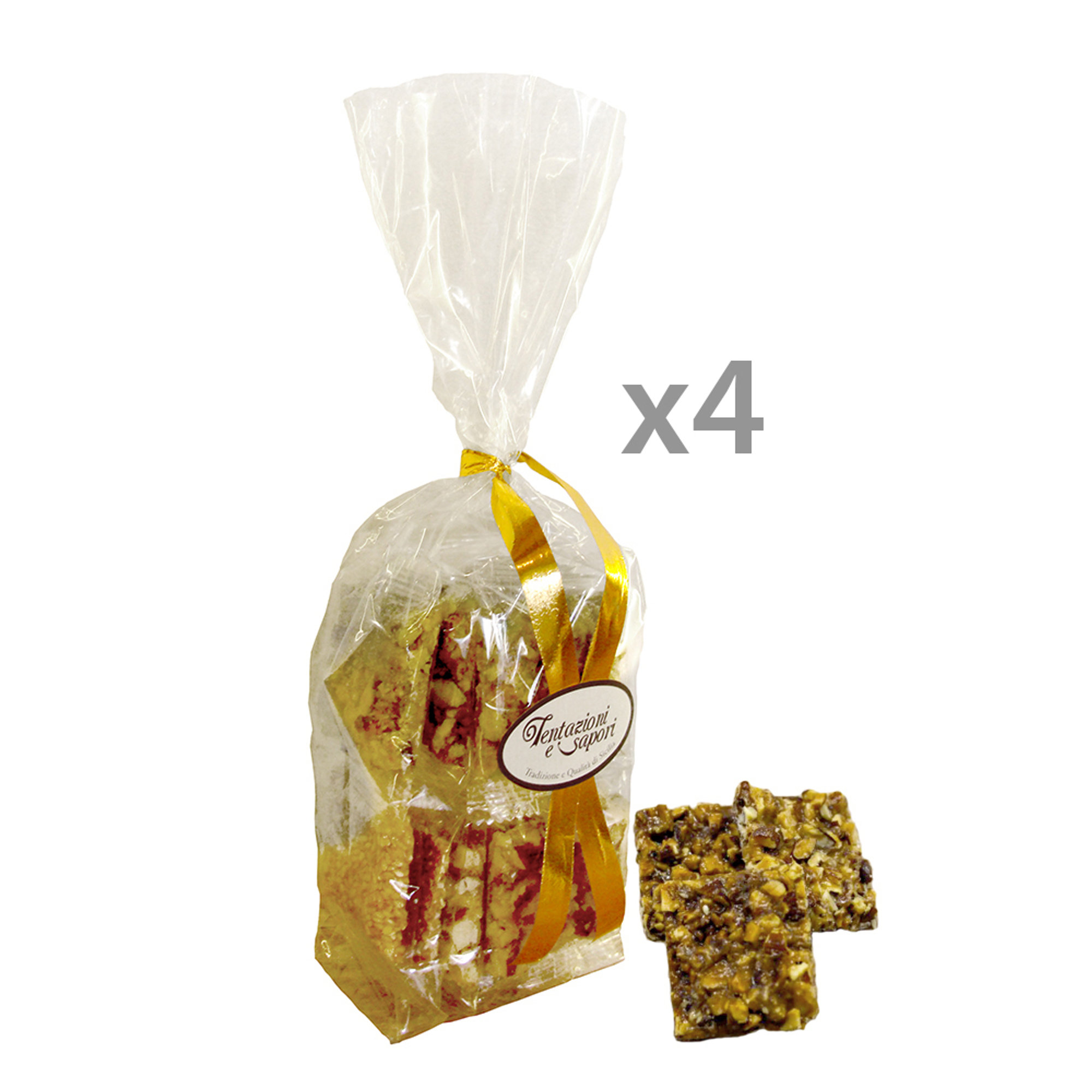 4 buste - Croccante di Mandorla 200 gr Tentazioni e Sapori vista0