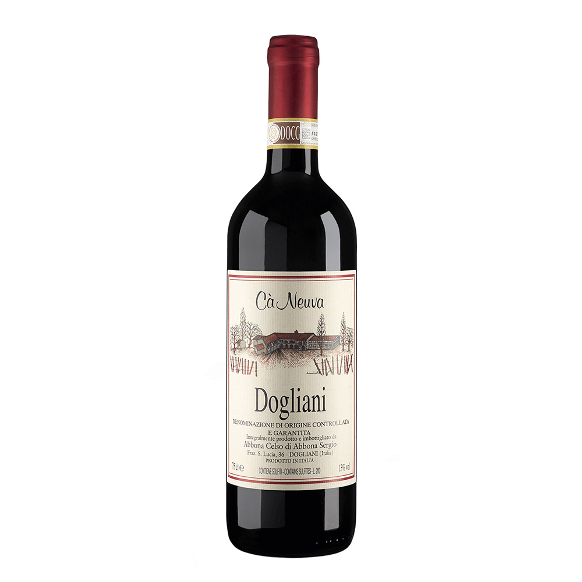 3 bottiglie miste: Dogliani DOCG Superiore 2019 - Dogliani DOCG Sambu 2019 - Piemonte DOC Barbera 2019 Cà Neuva vista1