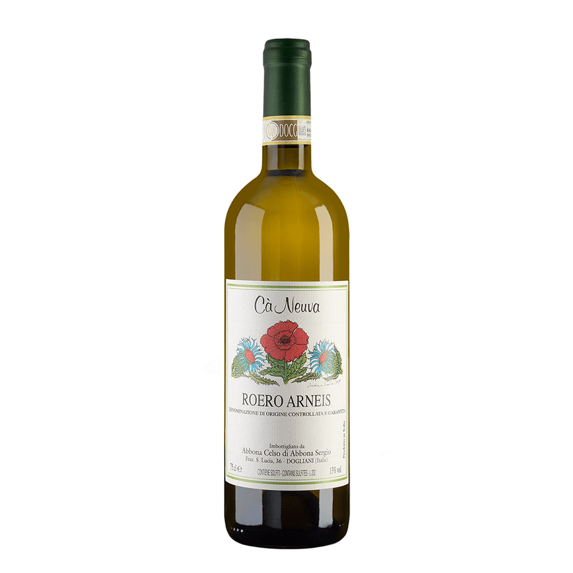 3 bottiglie miste: Roero Arneis DOCG 2020 - Piemonte DOC Barbera 2019 - Langhe DOC Nebbiolo 2020 Cà Neuva vista1