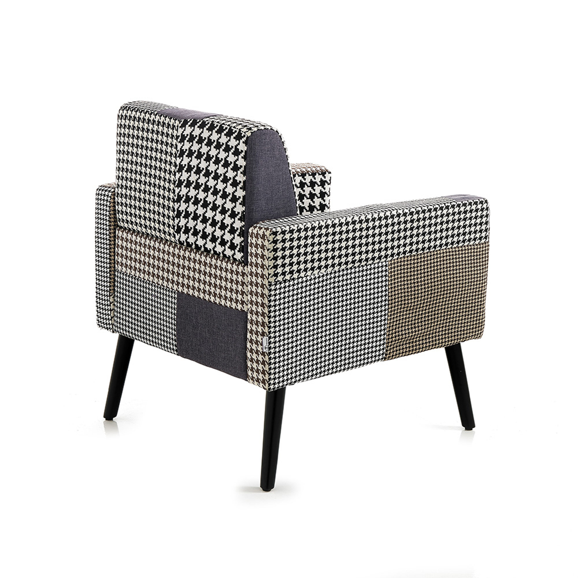 Poltrona PIED-DE-POULE - A, patchwork Boho Chic by Tomasucci - Tomasucci vista1