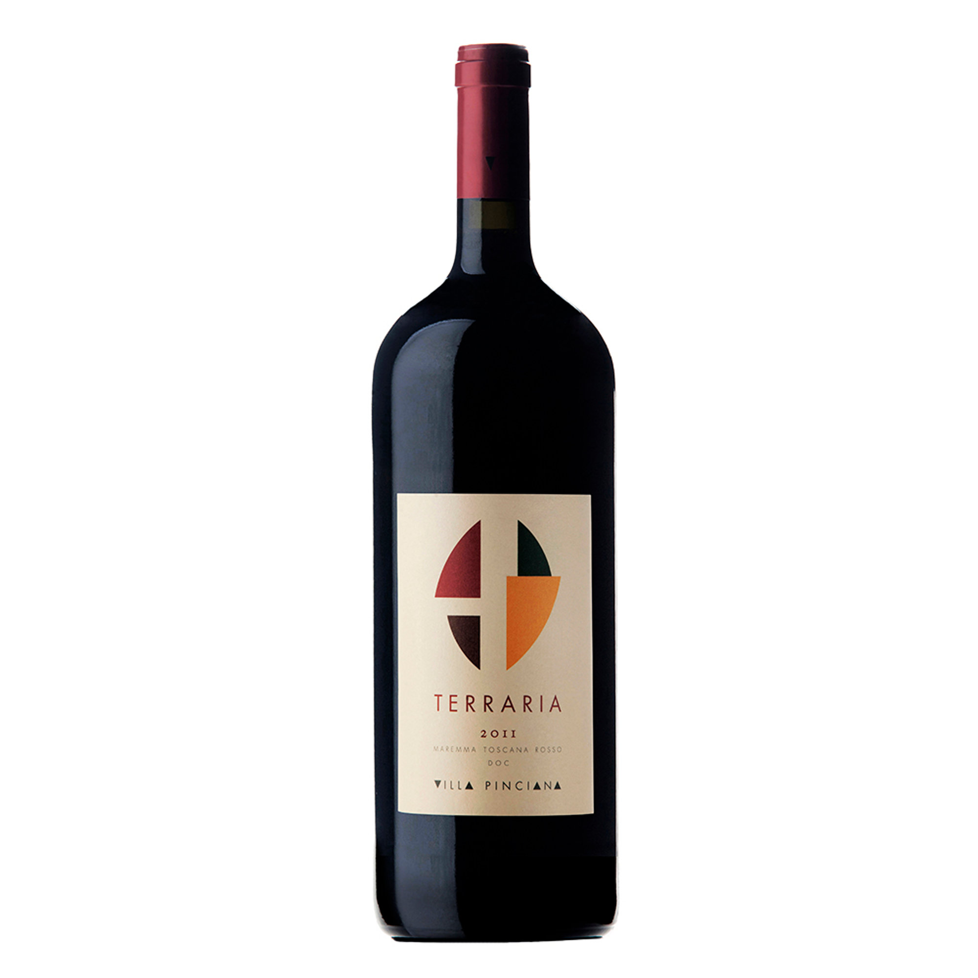 1 bottiglia Magnum 1,5 lt - "Terraria" Maremma Toscana Rosso DOC con cassa in legno Villa Pinciana vista1
