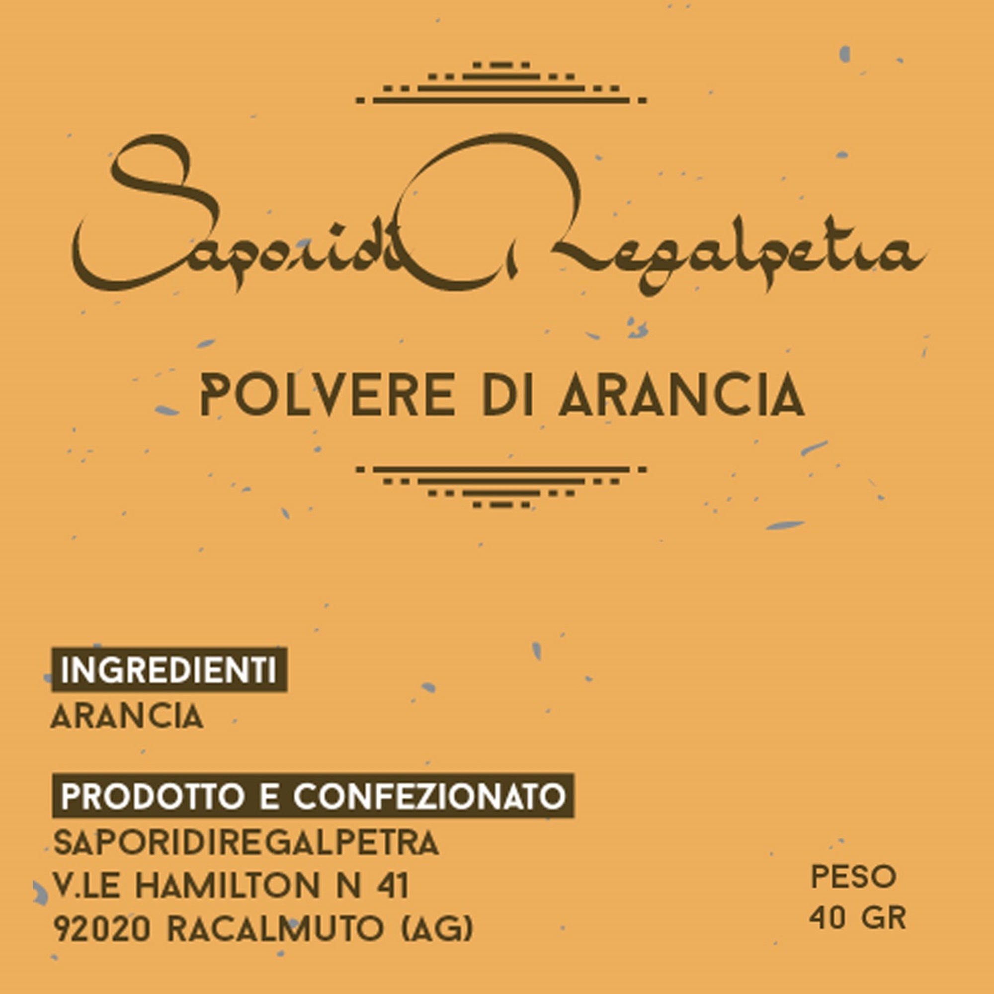 12 vasi da 40 gr - Polveri assortite Sapori di Regalpetra vista10