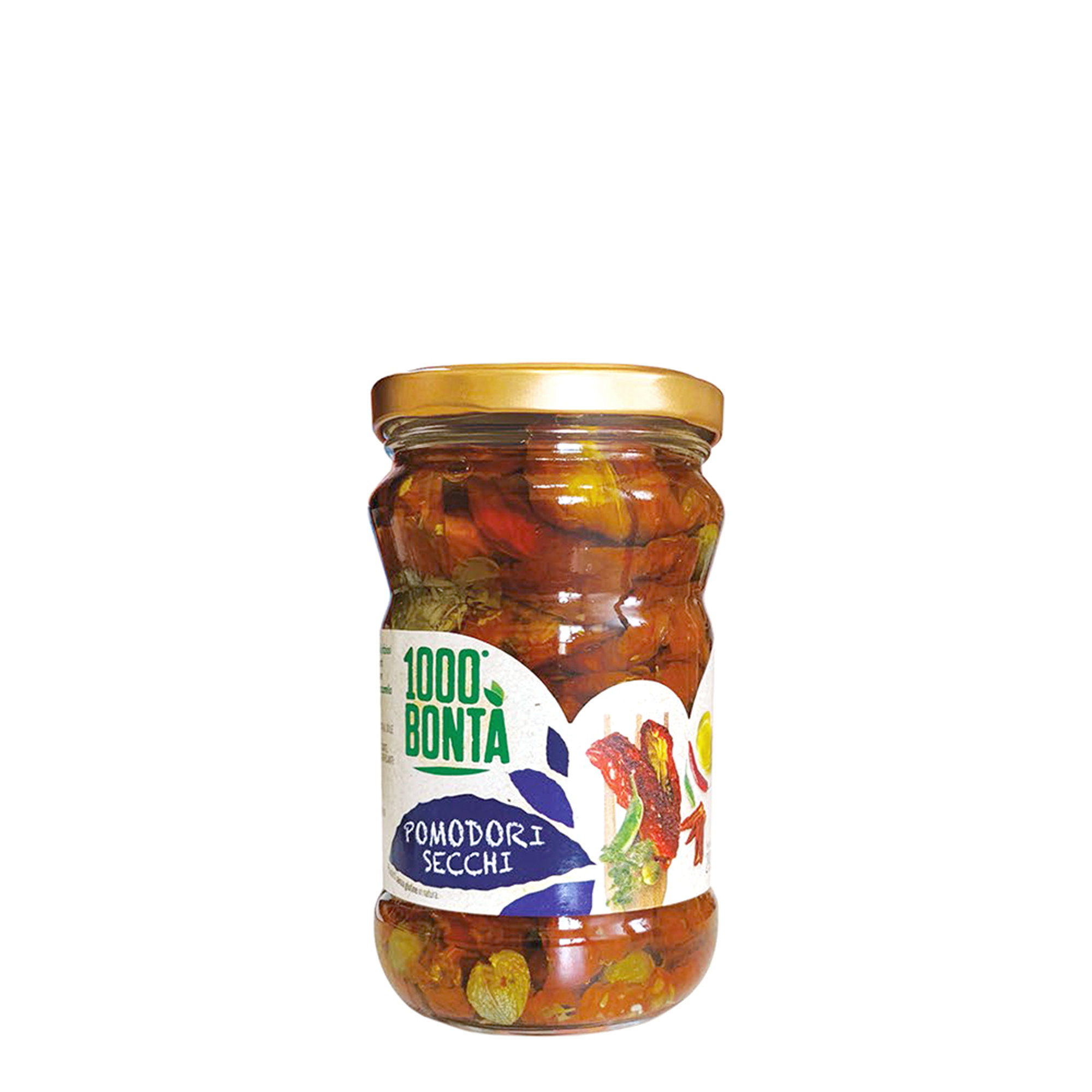 Mix 6 antipasti: 2 carciofi a spicchi - 2 pomodori secchi - 2 cipolla a filetti 1000 Bontà vista2