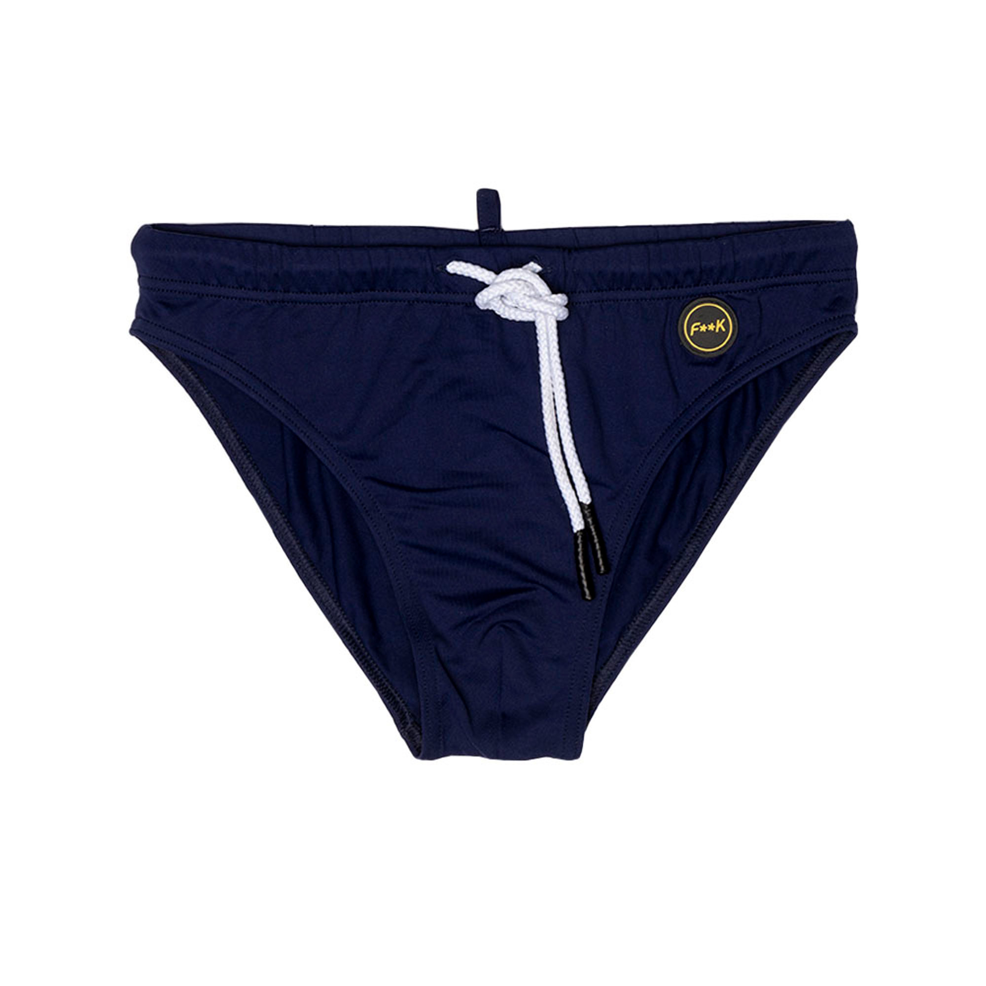 Slip da mare uomo blu F**K F**K vista0
