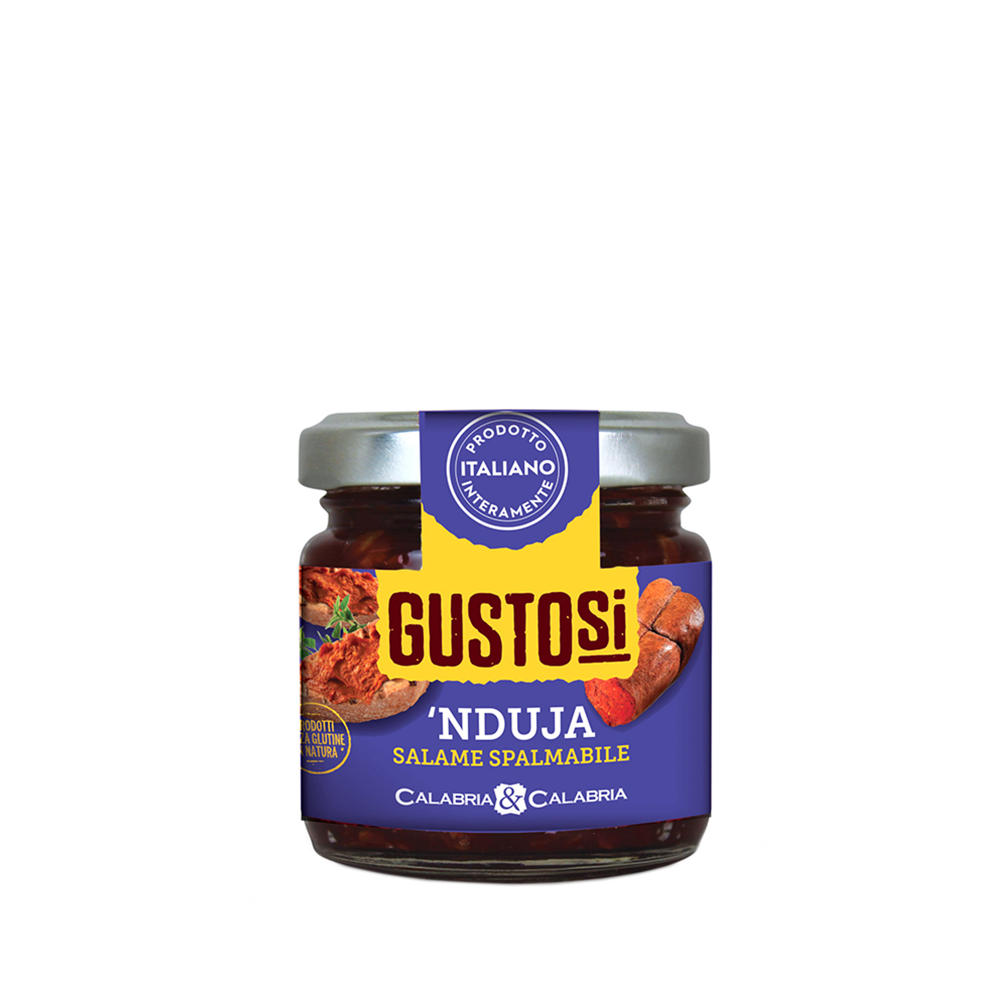 Box degustazione 6 vasetti: 2 Spalmabile al peperoncino e alici - 2 'Nduja Calabrese - 2 'Ndujacheese I Gustosi vista2