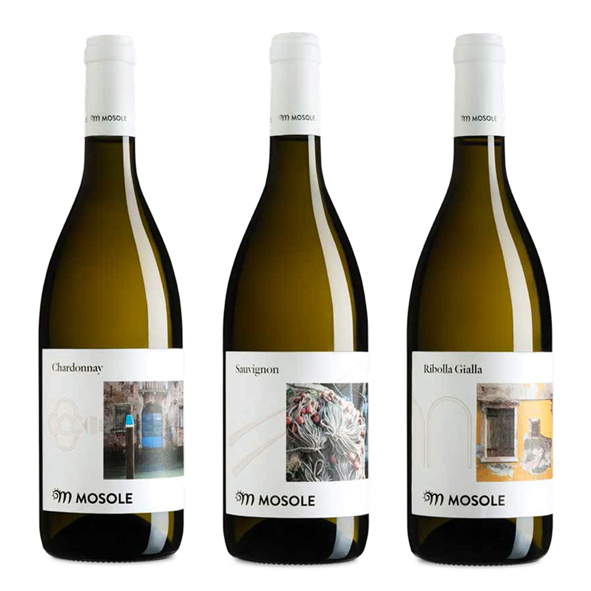 3 gemischte Flaschen: Chardonnay DOC Venedig 2020 - Sauvignon IGT 2021 - Ribolla Gialla IGT Trevenezie 2021 Tenuta Mosole vista0
