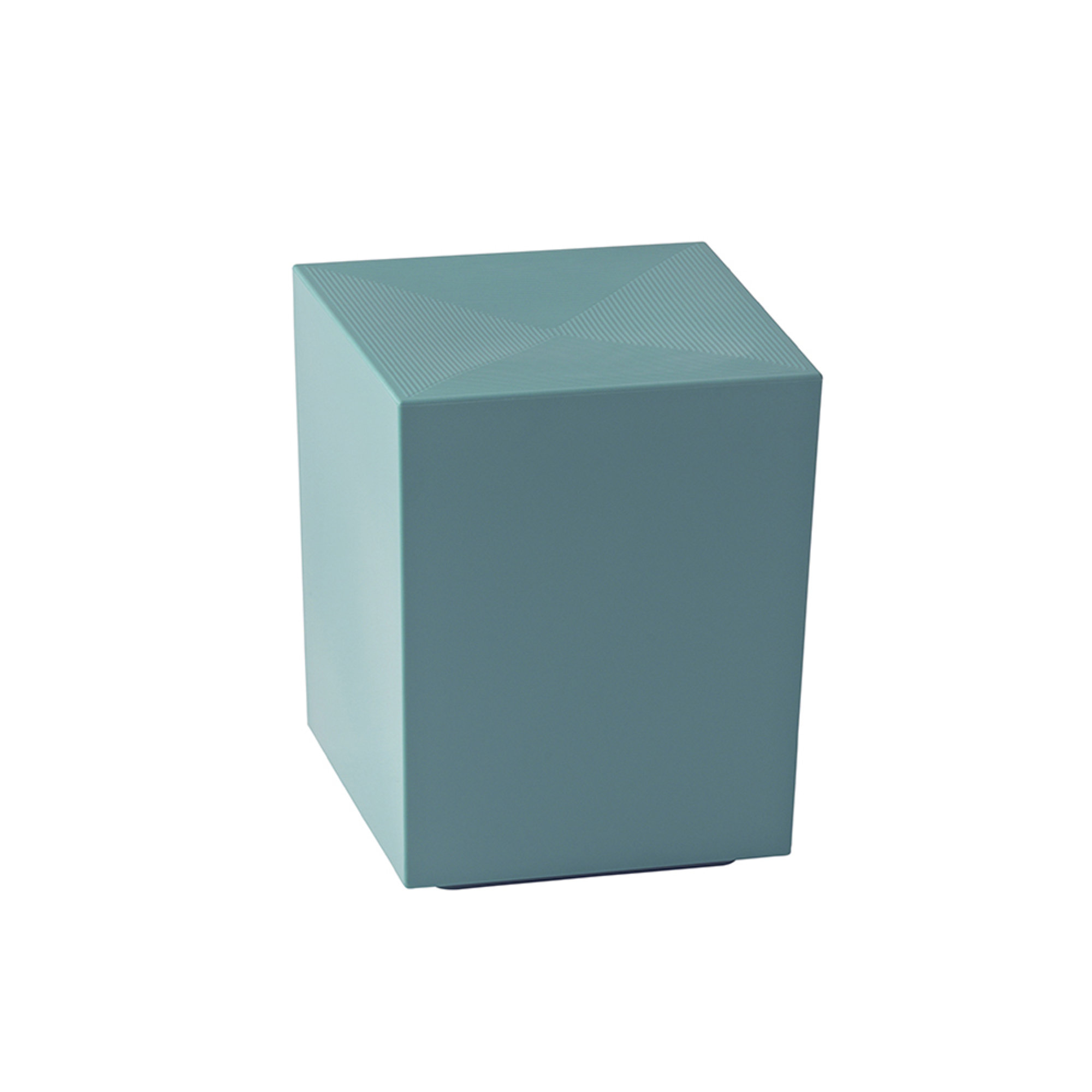 Pouf Pif, turchese menta Metal Mobili vista0