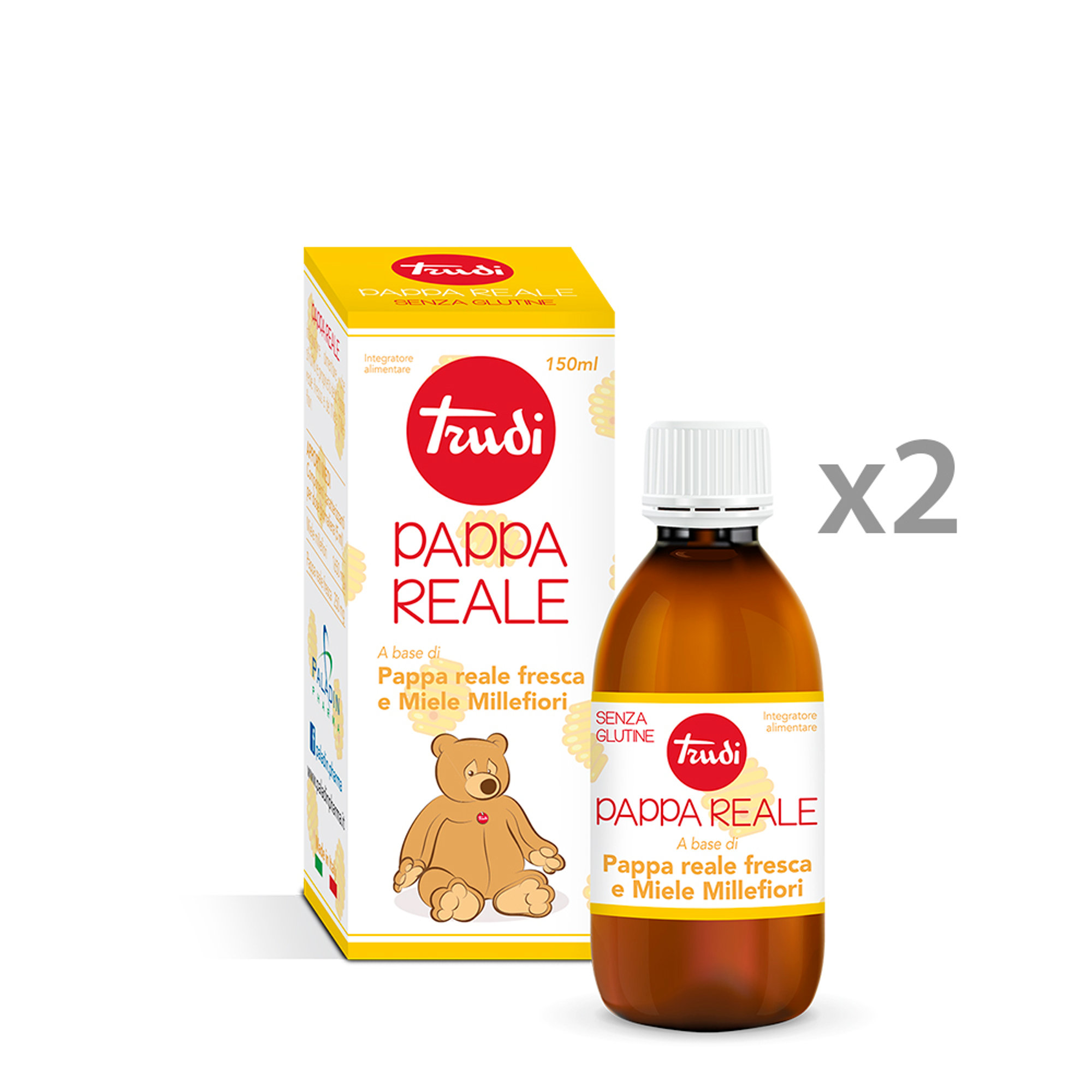 2 confezioni - Pappa Reale 150 ml Trudi - Complementi Alimentari vista0