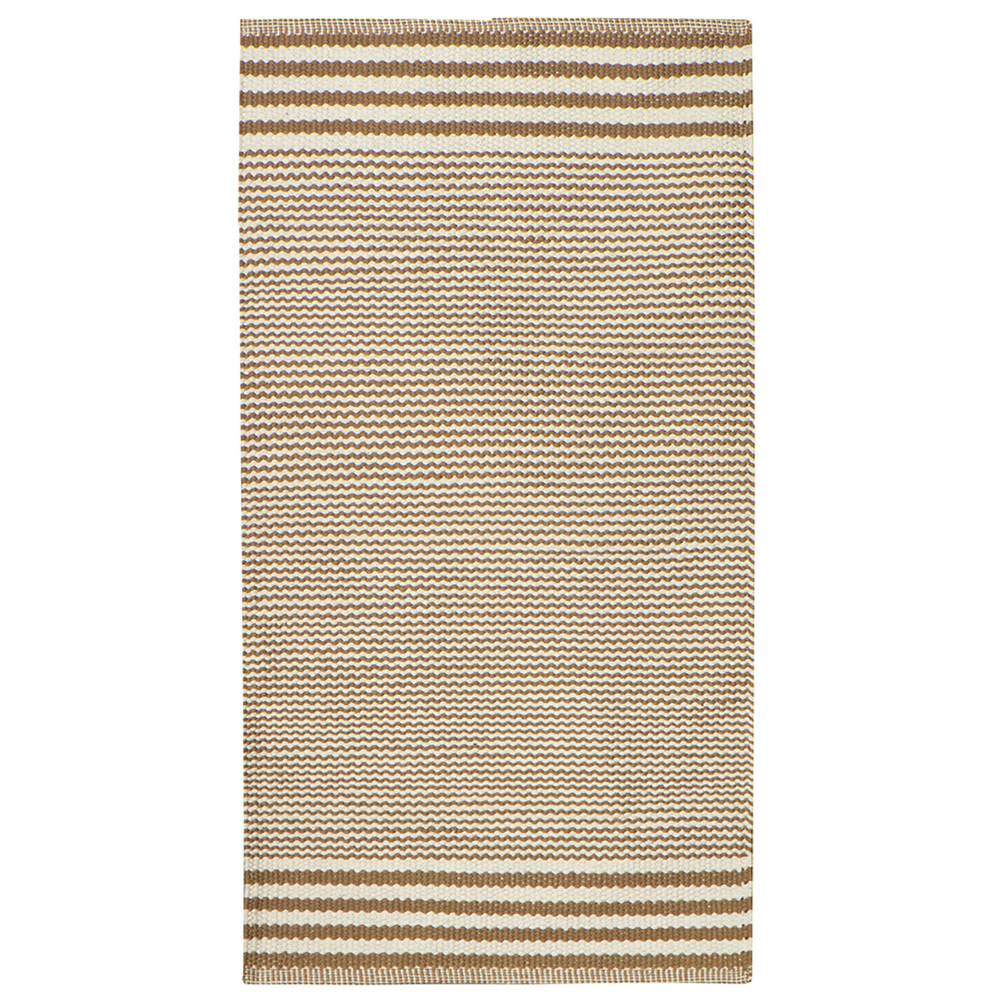 Tappeto in cotone Positano, bianco/beige Tappeti d'ambiente vista0