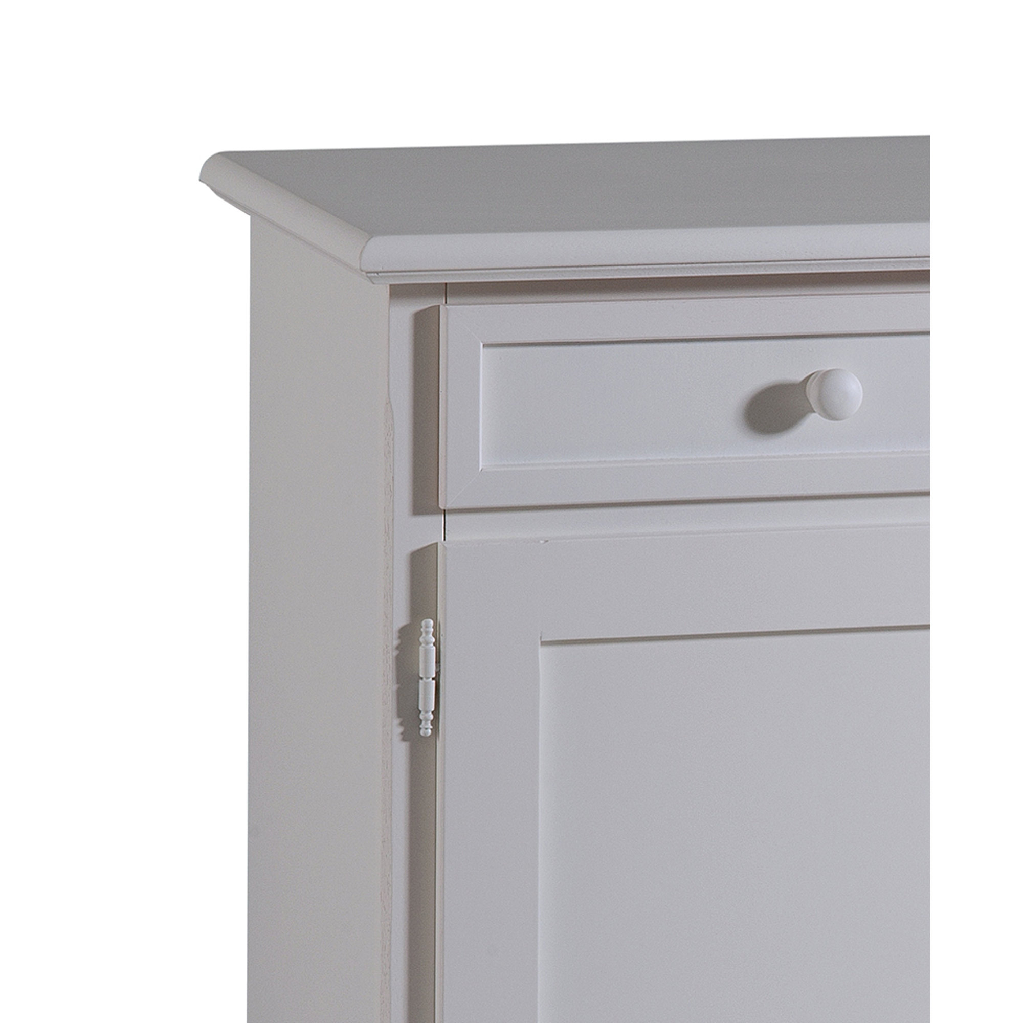 Buffet a 2 ante, bianco La purezza del bianco vista2