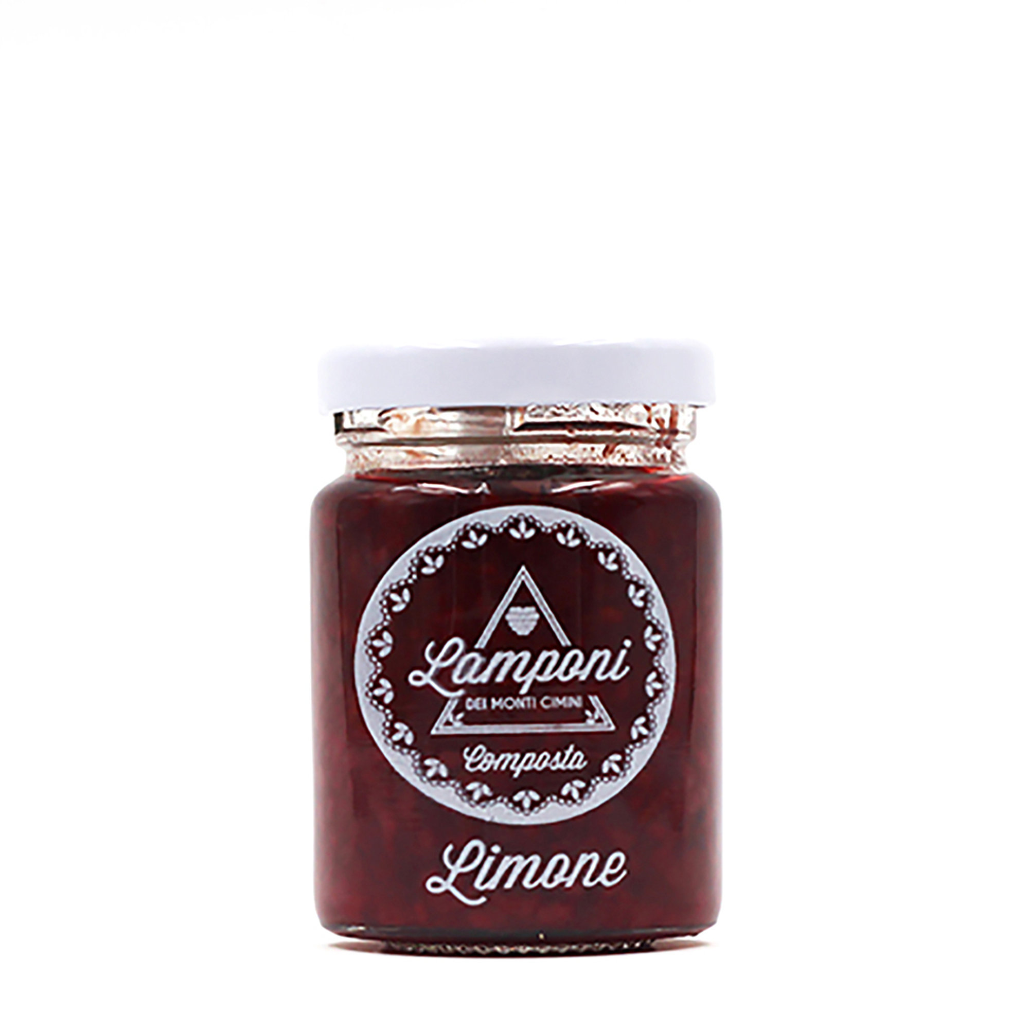 3 vasi misti di Composta da 100 gr: Lamponi&Cannella - Lamponi&Limone - Lamponi&zenzero Lamponi dei Monti Cimini vista3