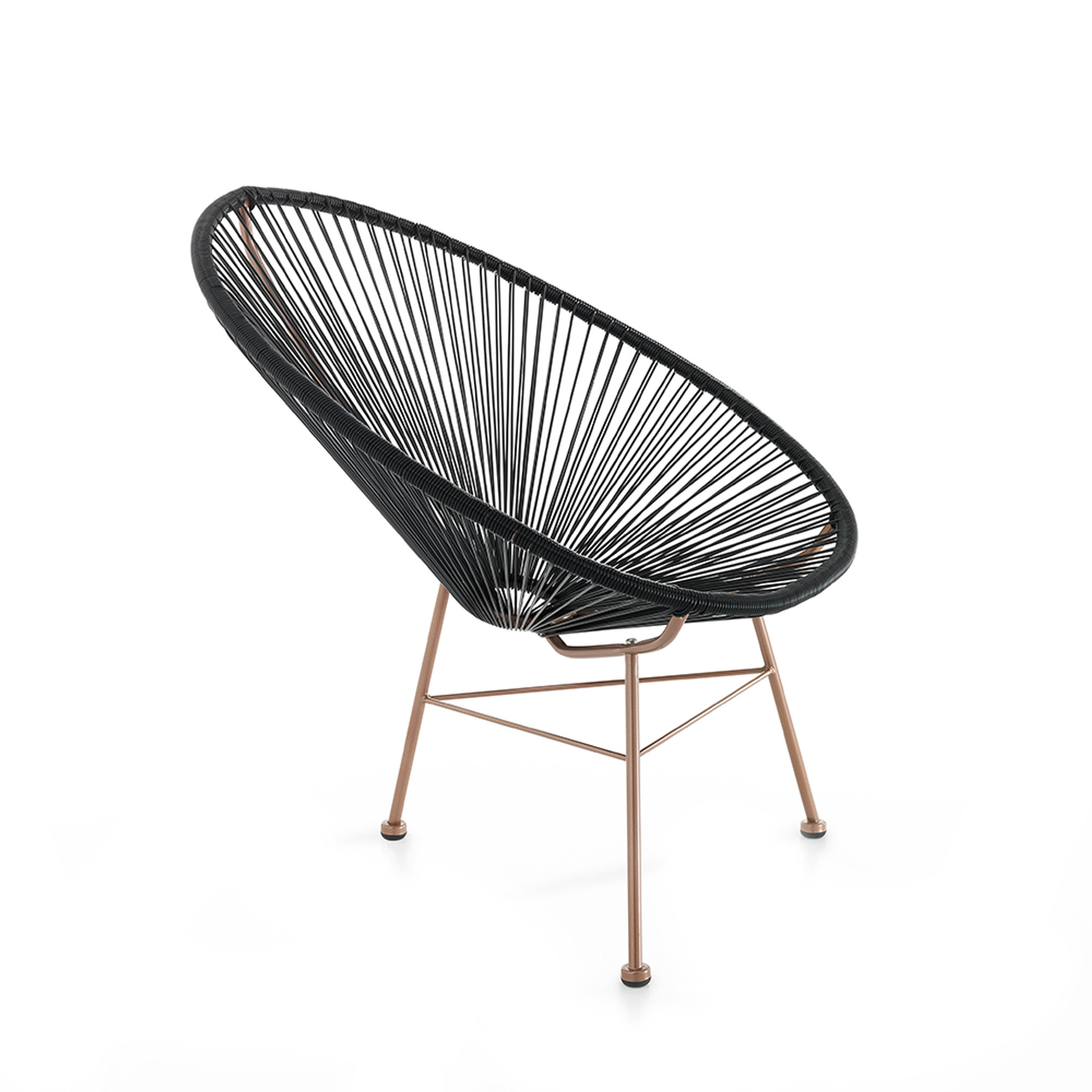 Poltrona daNUMANA, nero Eleganza contemporanea vista0