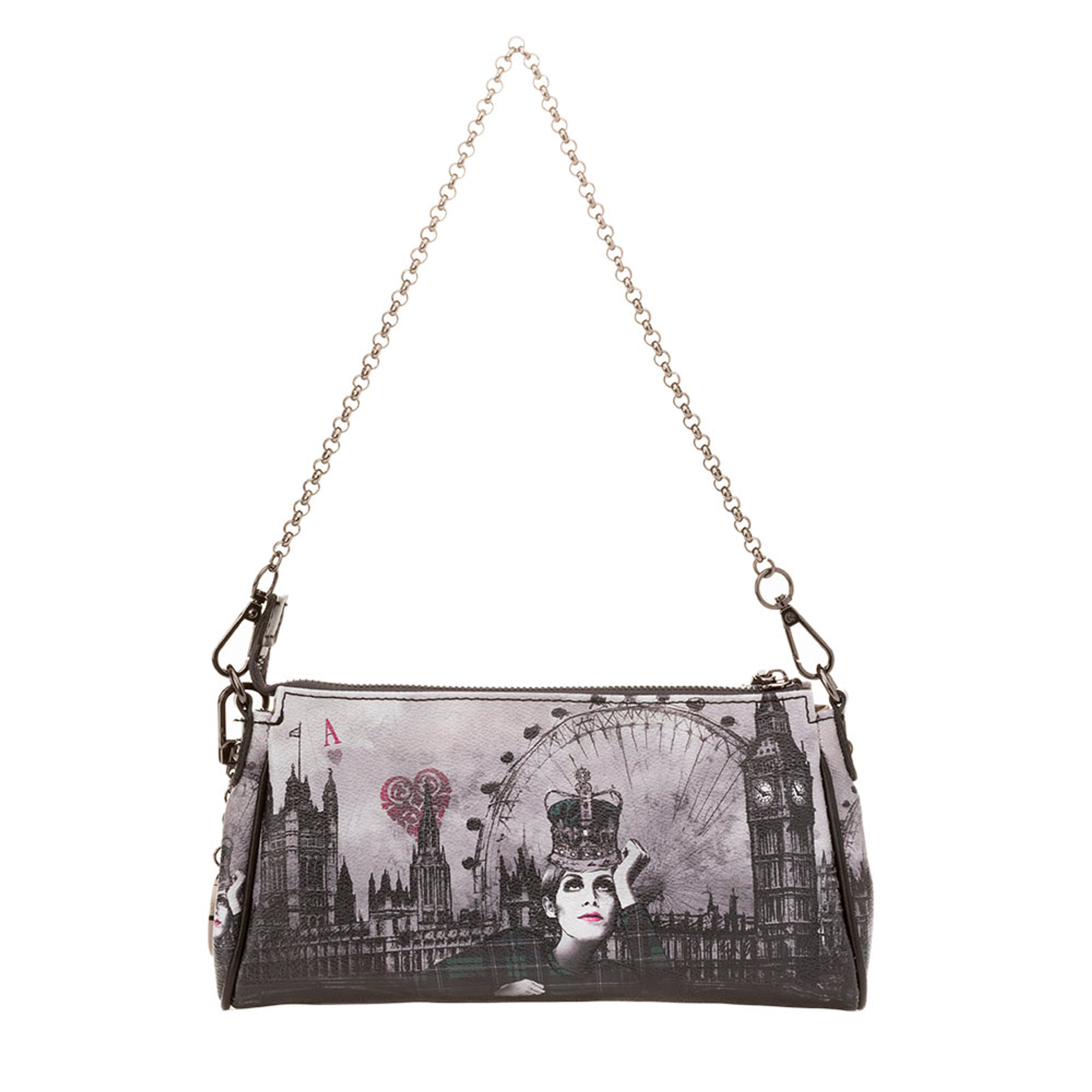 Borsa a spalla Twiggy-Londra nera Y Not vista1