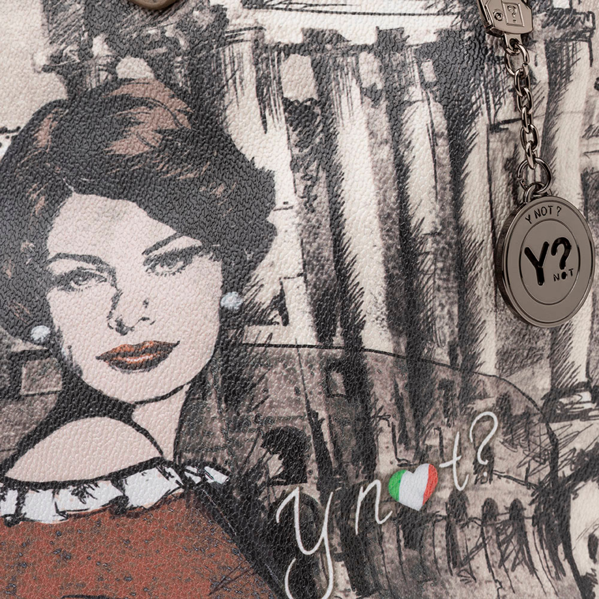 Shopping bag Sophia Loren-Roma talpa Y Not vista3