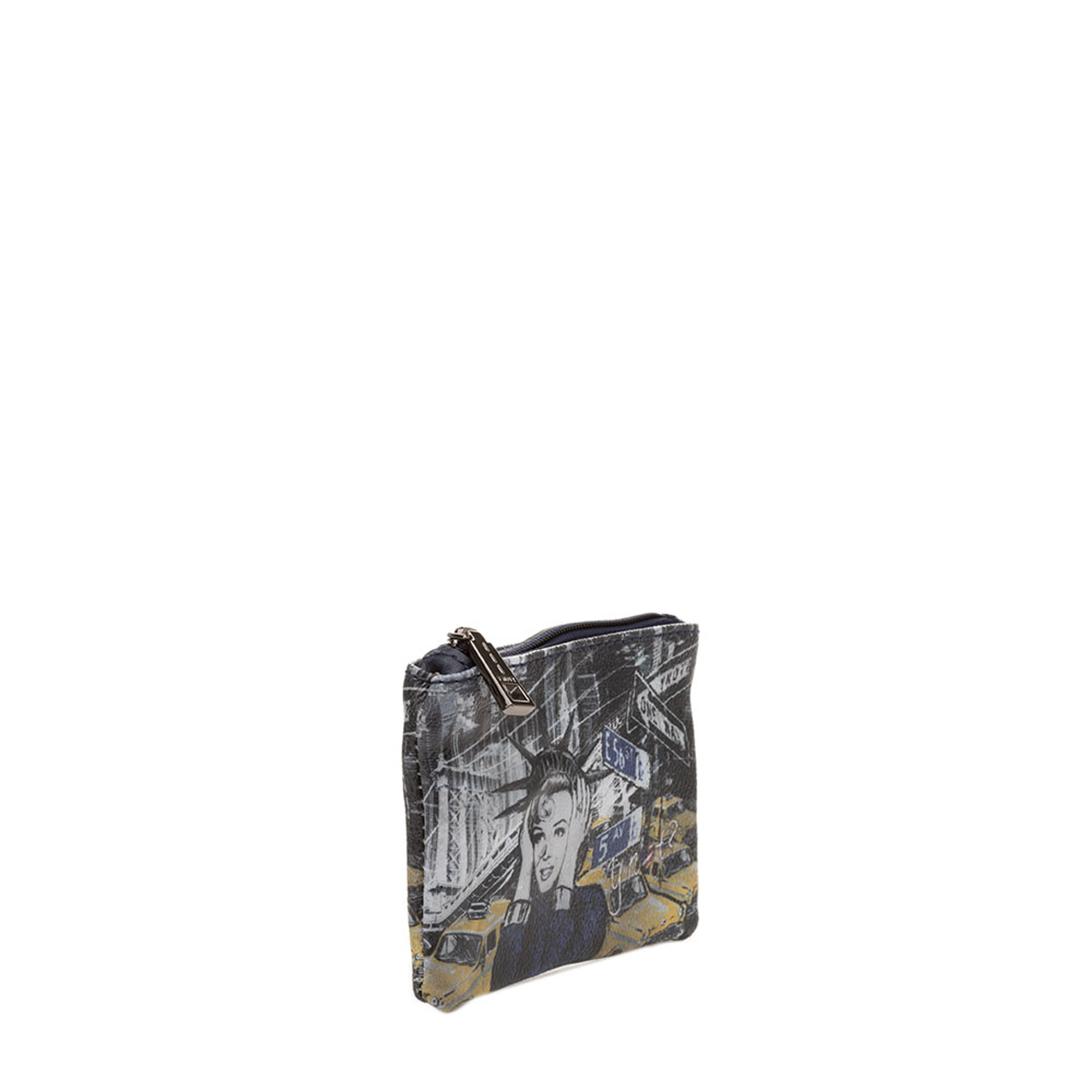 Micro pochette Marilyn-New york blu Y Not vista2