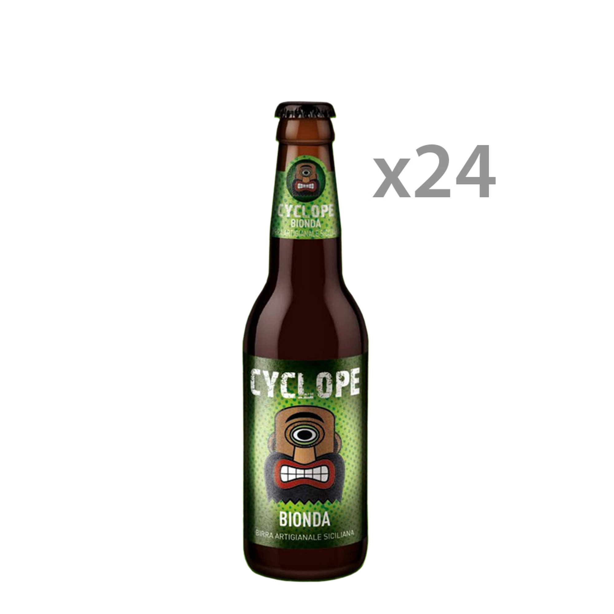24 bottiglie - Cyclope Bionda 33 cl Birrificio dell'Etna vista0