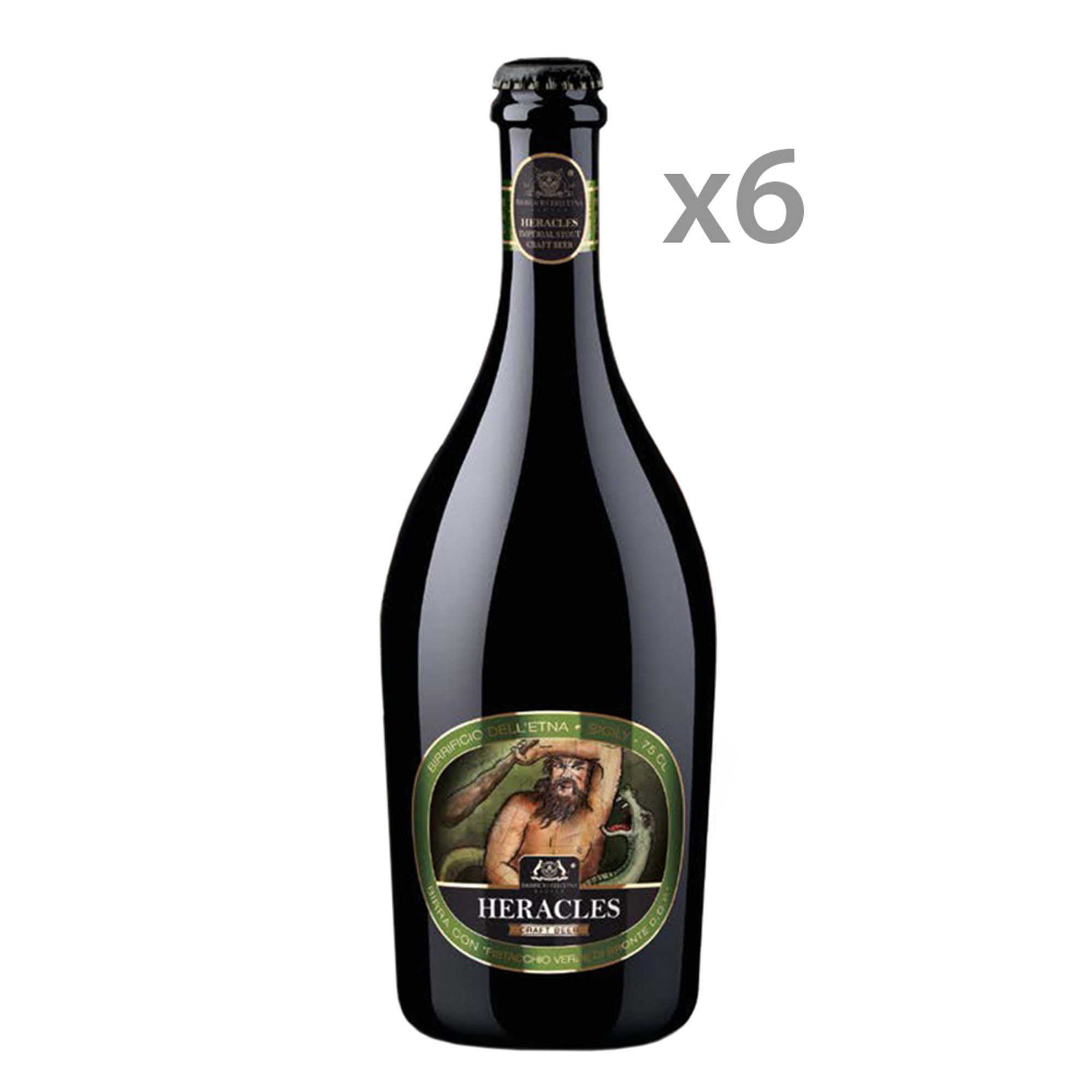 6 bottiglie - Heracles Bionda 75 cl Birrificio dell'Etna vista0