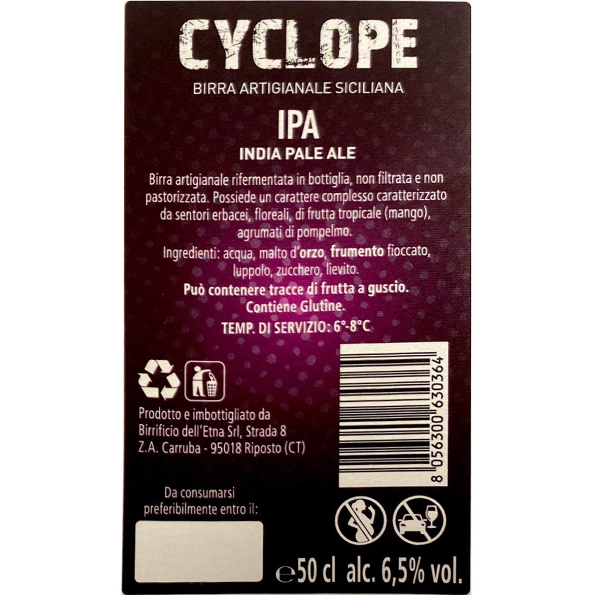 Mix Ciclope - 24 bottiglie da 33 cl Birrificio dell'Etna vista8