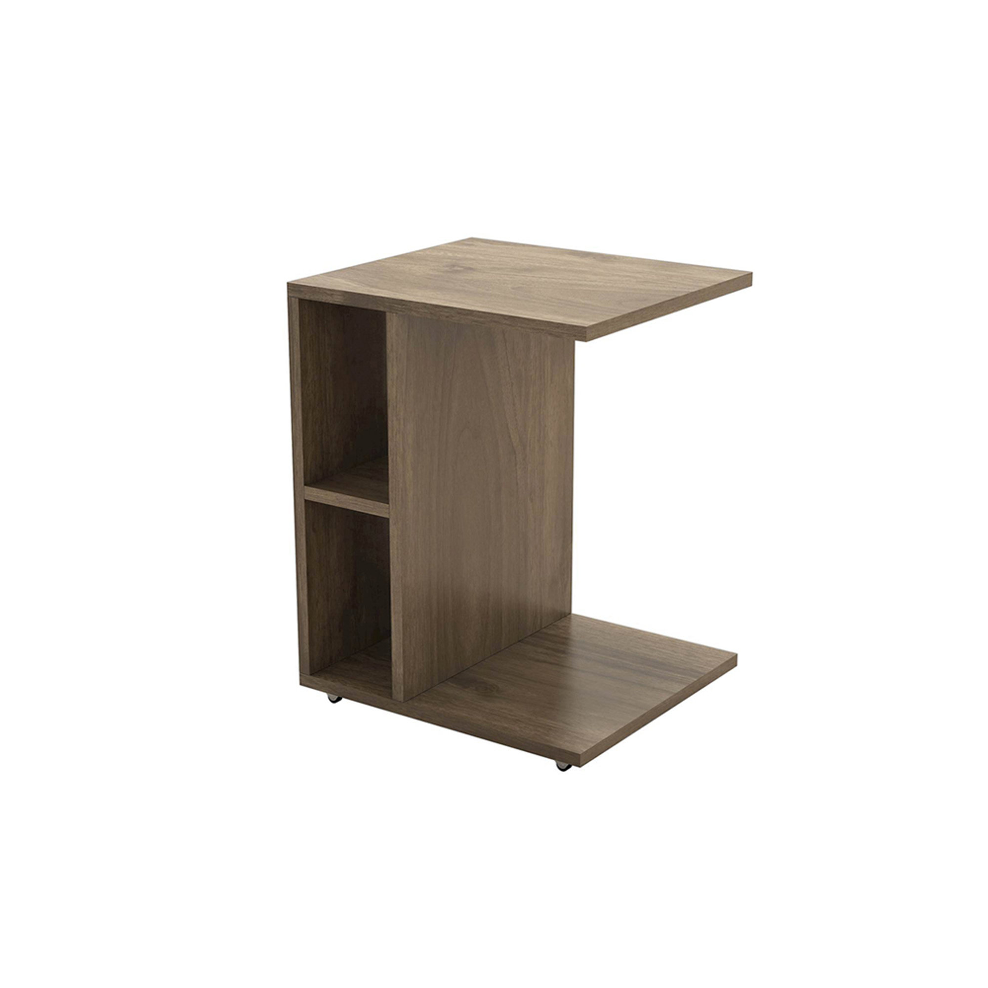 Tavolino Ceylin, noce Soft industrial vista0