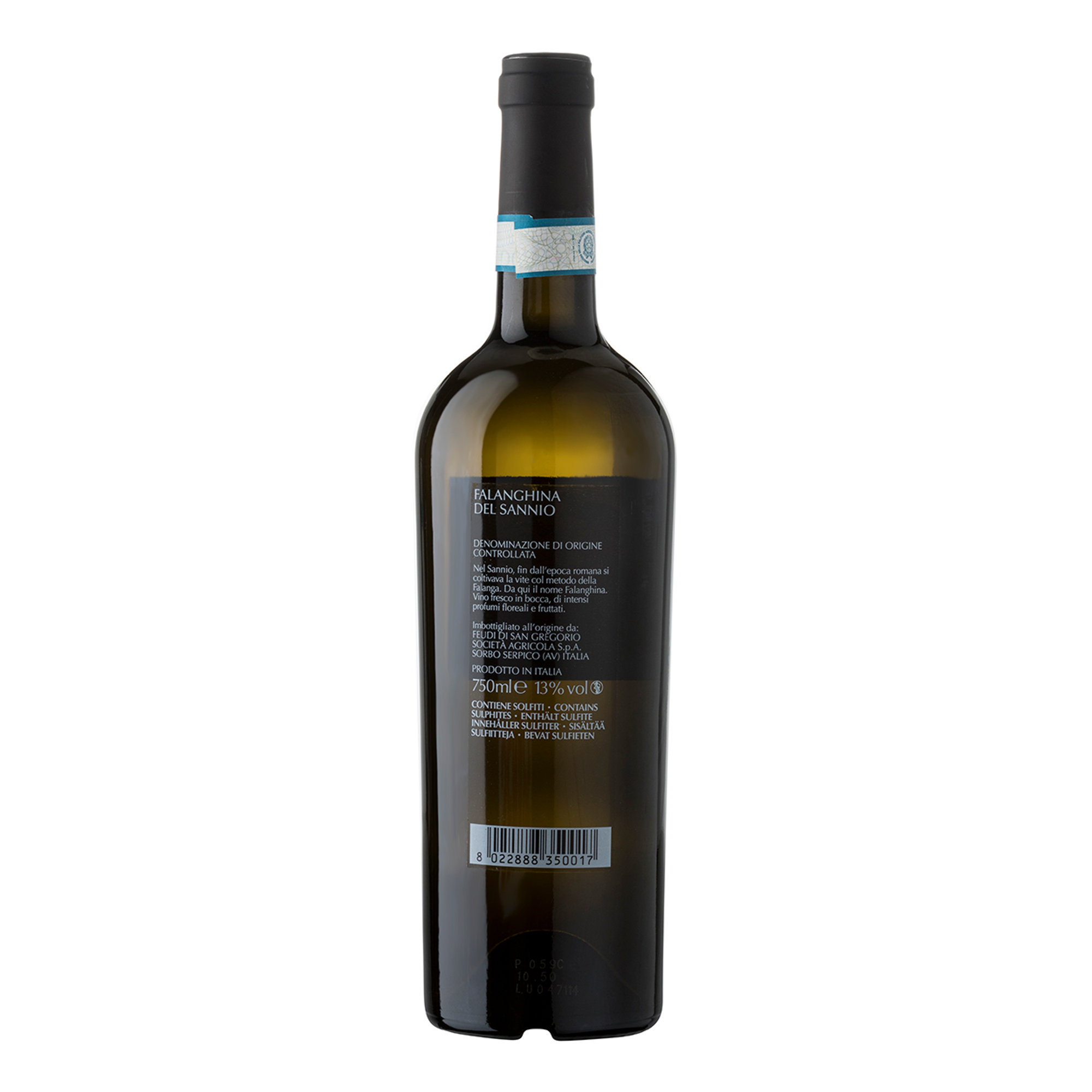1 bottiglia - Falanghina del Sannio DOC Feudi di San Gregorio vista1