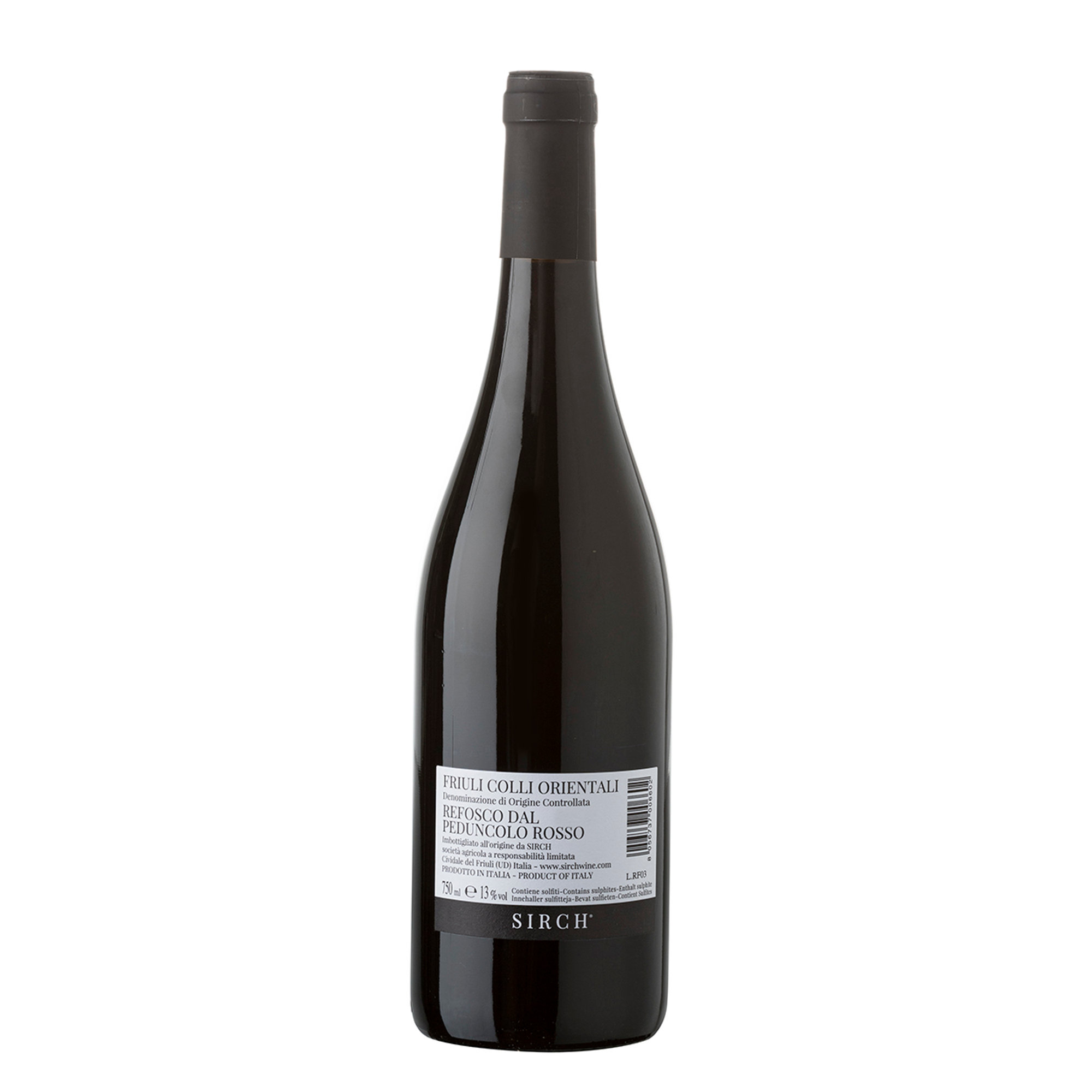 1 Flasche - Refosco Friuli Colli Orientali DOC 2016 Sirch vista1