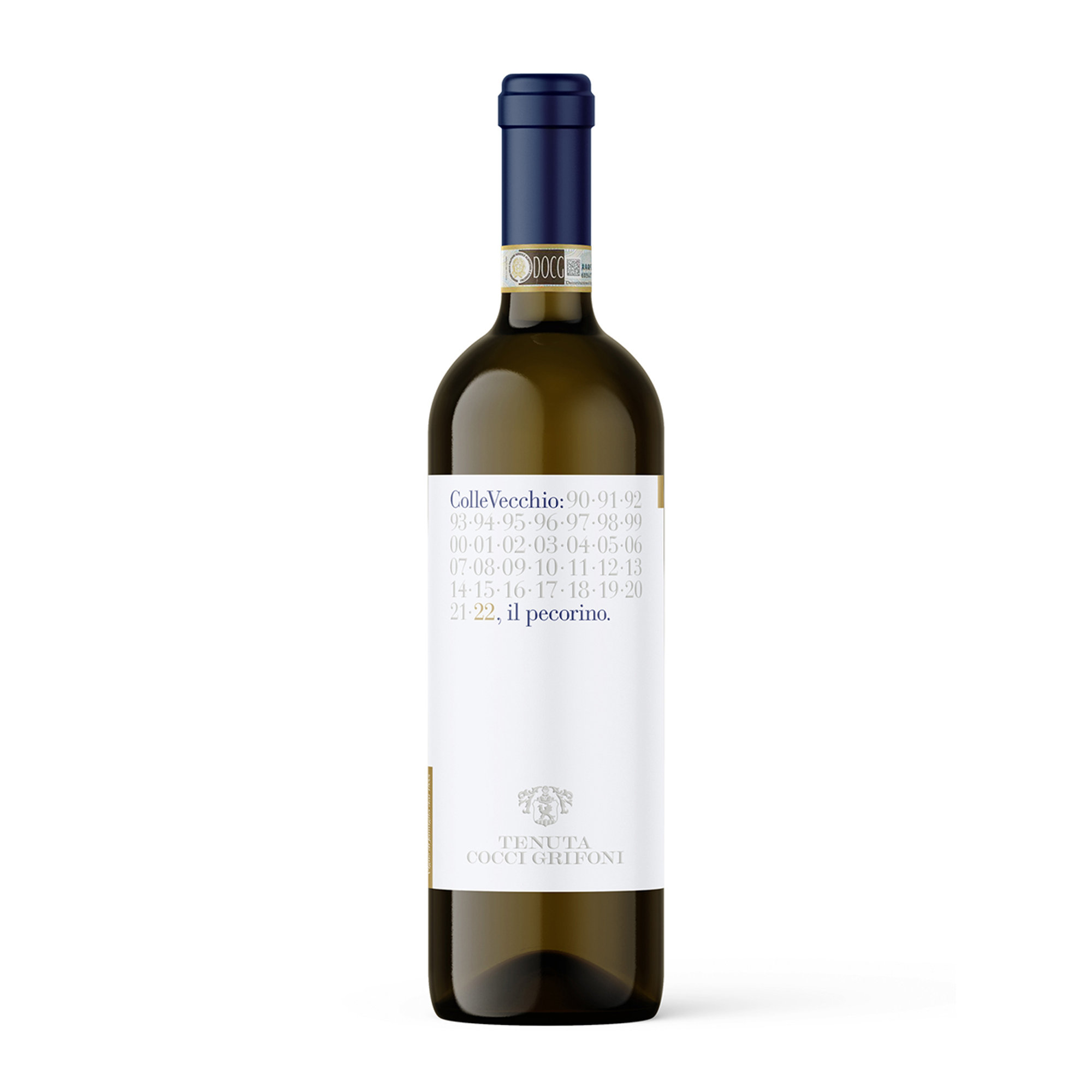 3 bottiglie miste: Falerio DOC Pecorino Tenuta Tarà 2021 - Passerina Marche IGT Tenuta San Basso 2021 - Colle Vecchio Offida DOCG Pecorino 2021 Cocci Grifoni vista5