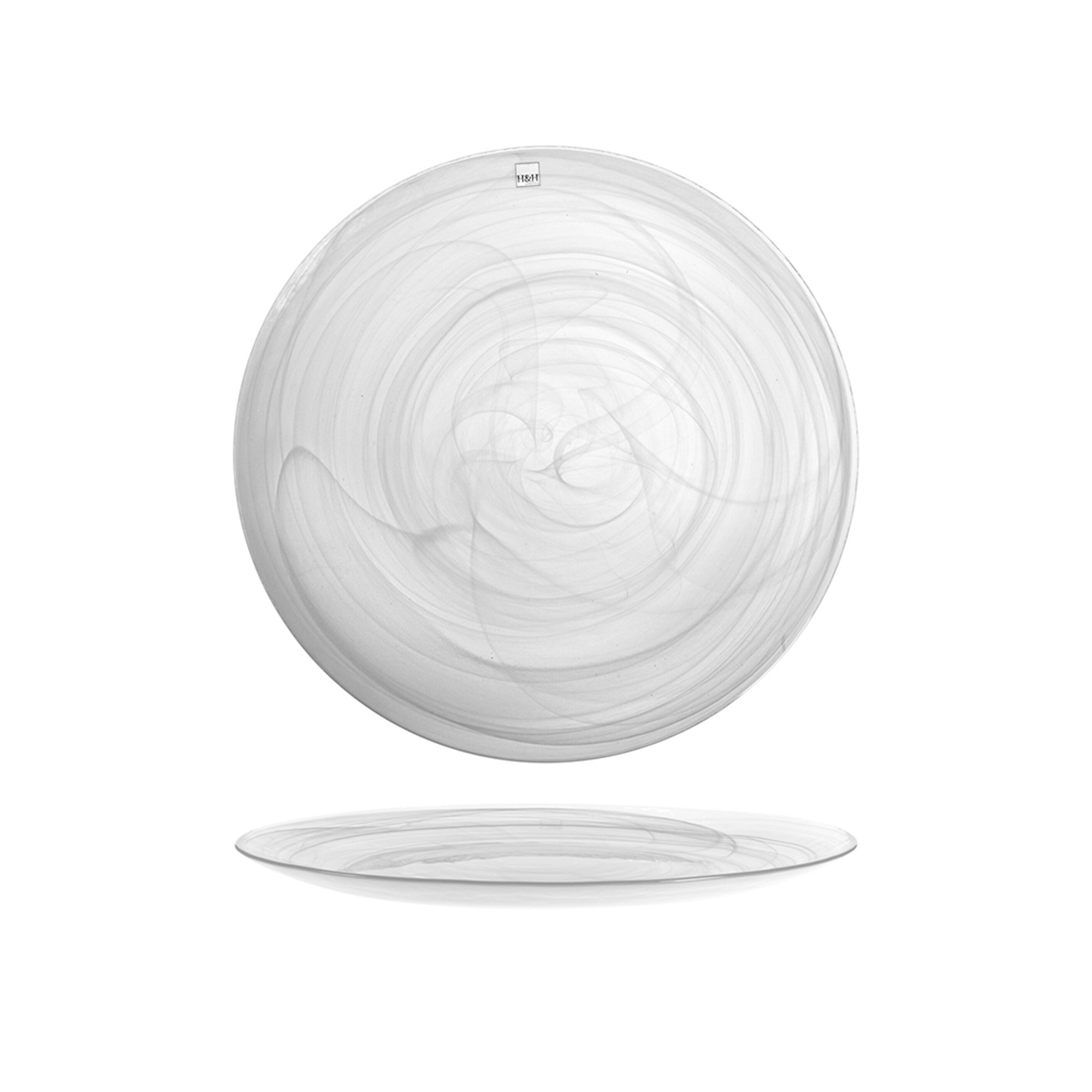 Piatto tondo "Alabastro", bianco Tavola Bon Ton vista0