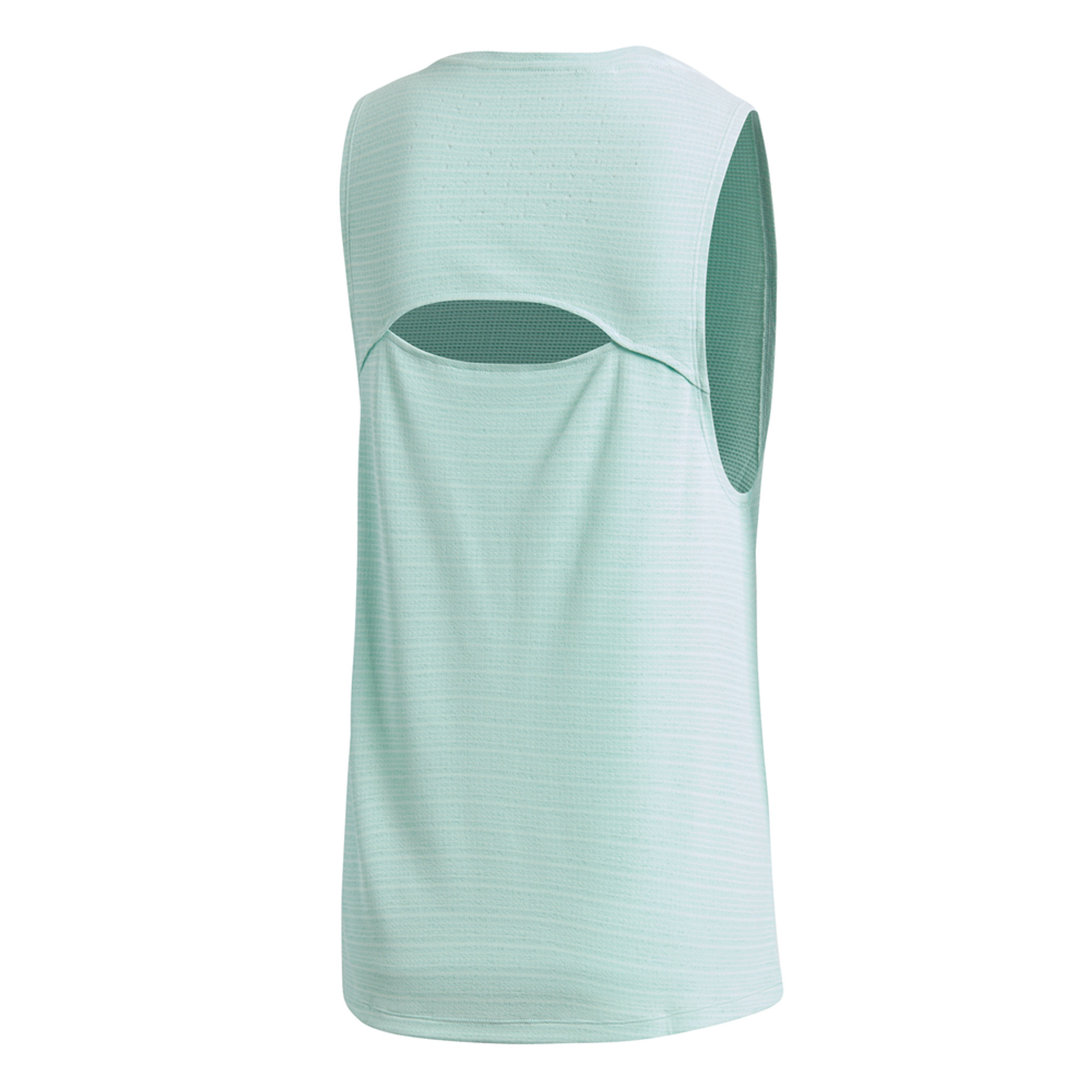 Canottiera da training verde acqua ADIDAS vista5