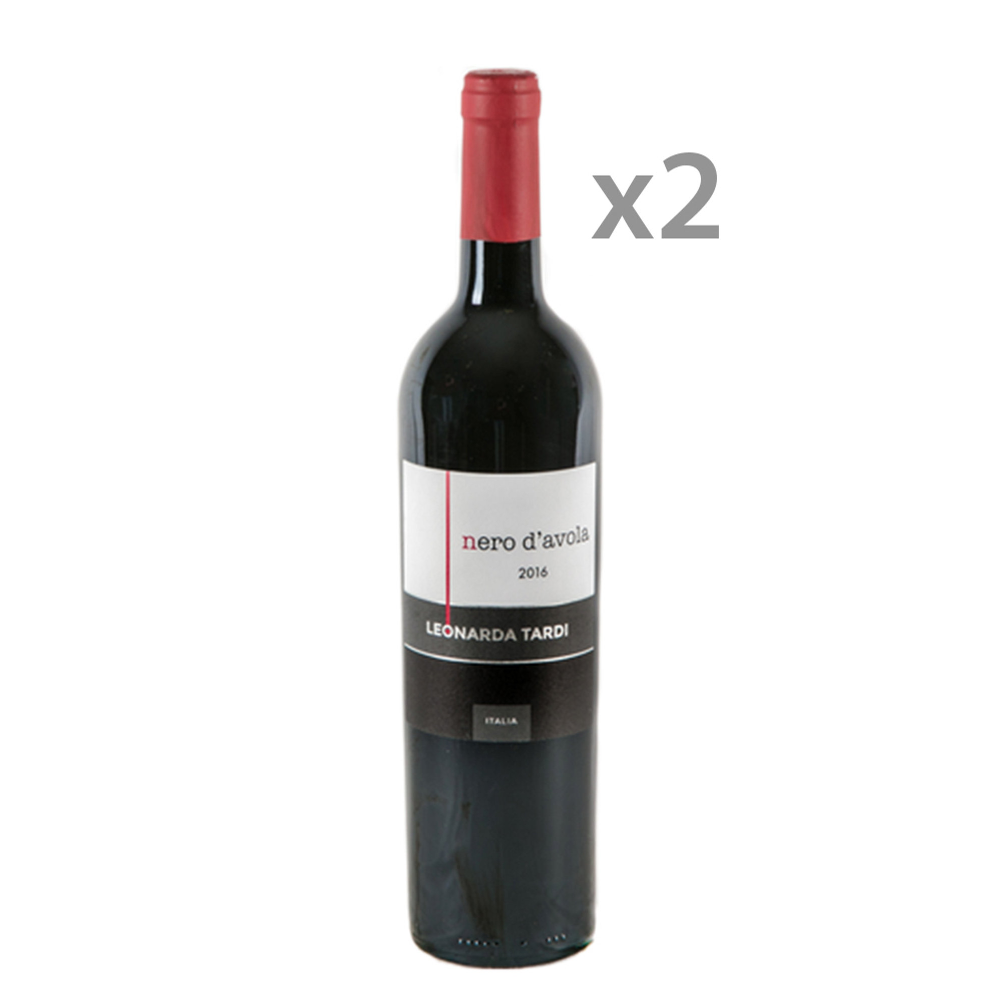 2 bottiglie - Nero d'Avola Limited Edition 2016 Leonarda Tardi vista0