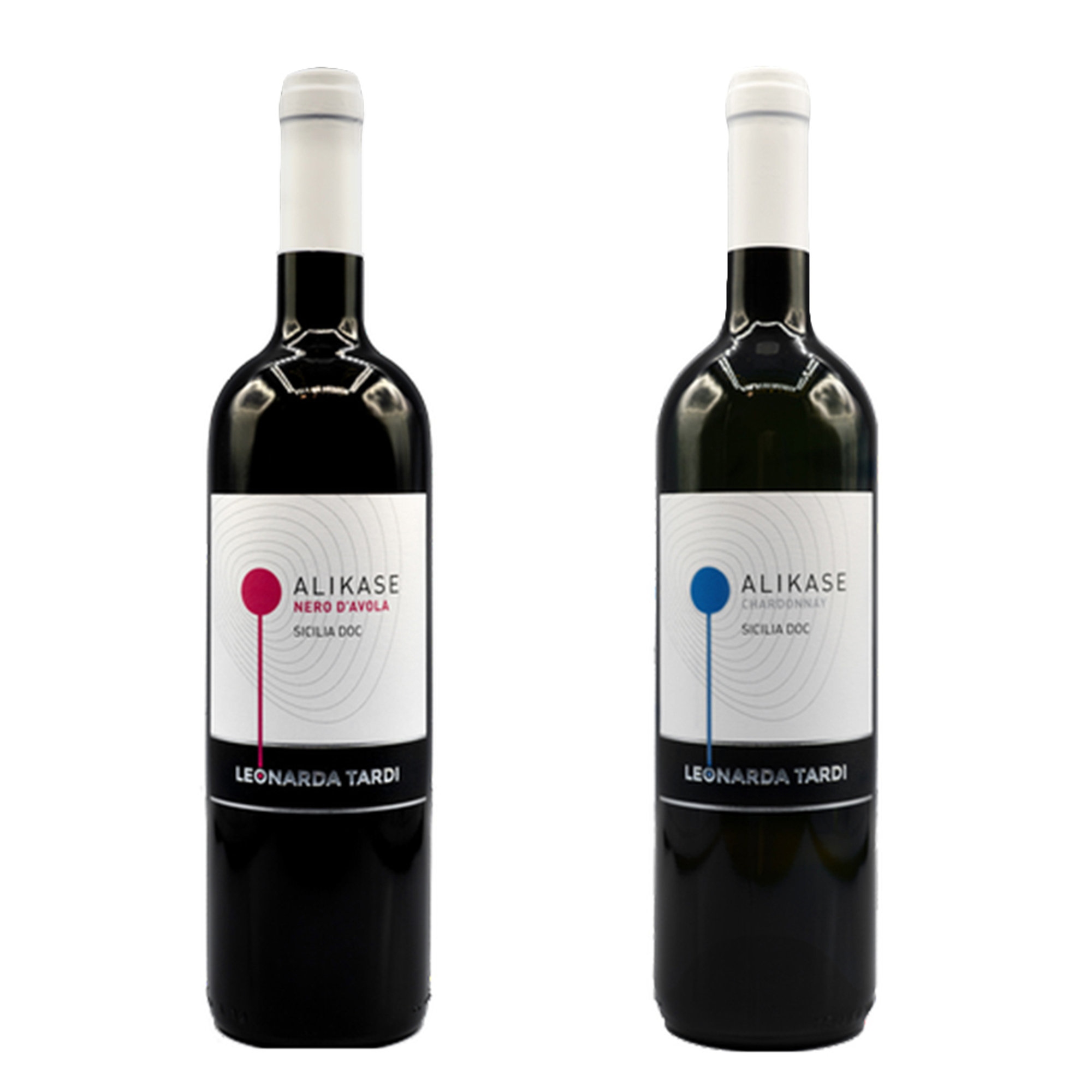 Degustazione Alikase: 1 Nero d'Avola 2017 - 1 Alikase Chardonnay 2018 Leonarda Tardi vista0