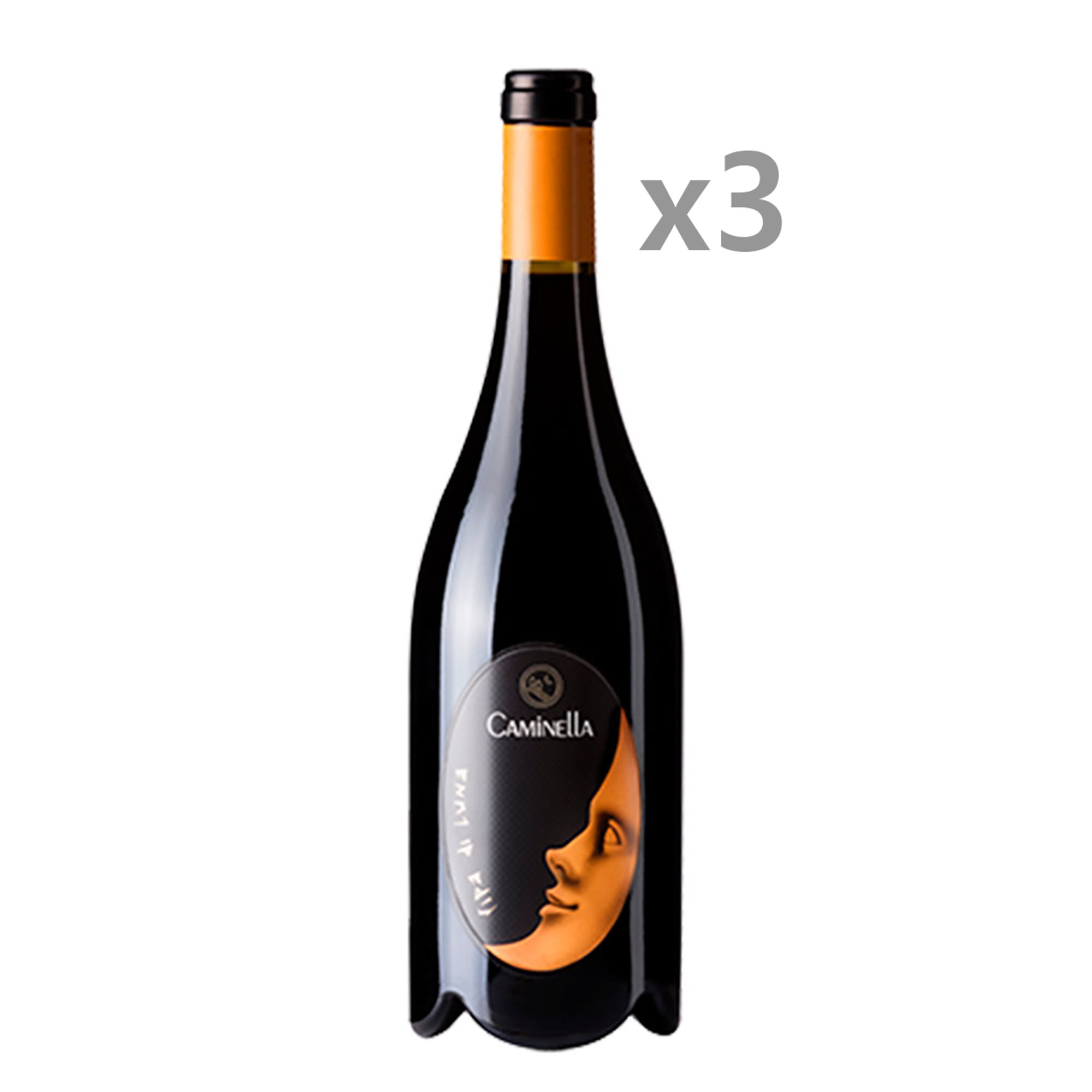 3 botellas - "Ripa di Luna" Rosso Valcalepio DOC 2023 Caminella vista0