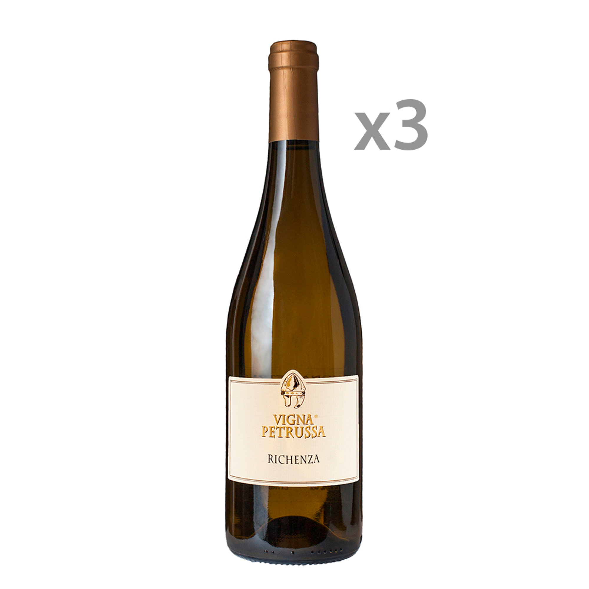 3 bottiglie - Richenza Venezia Giulia IGT 2017 Vigna Petrussa vista0