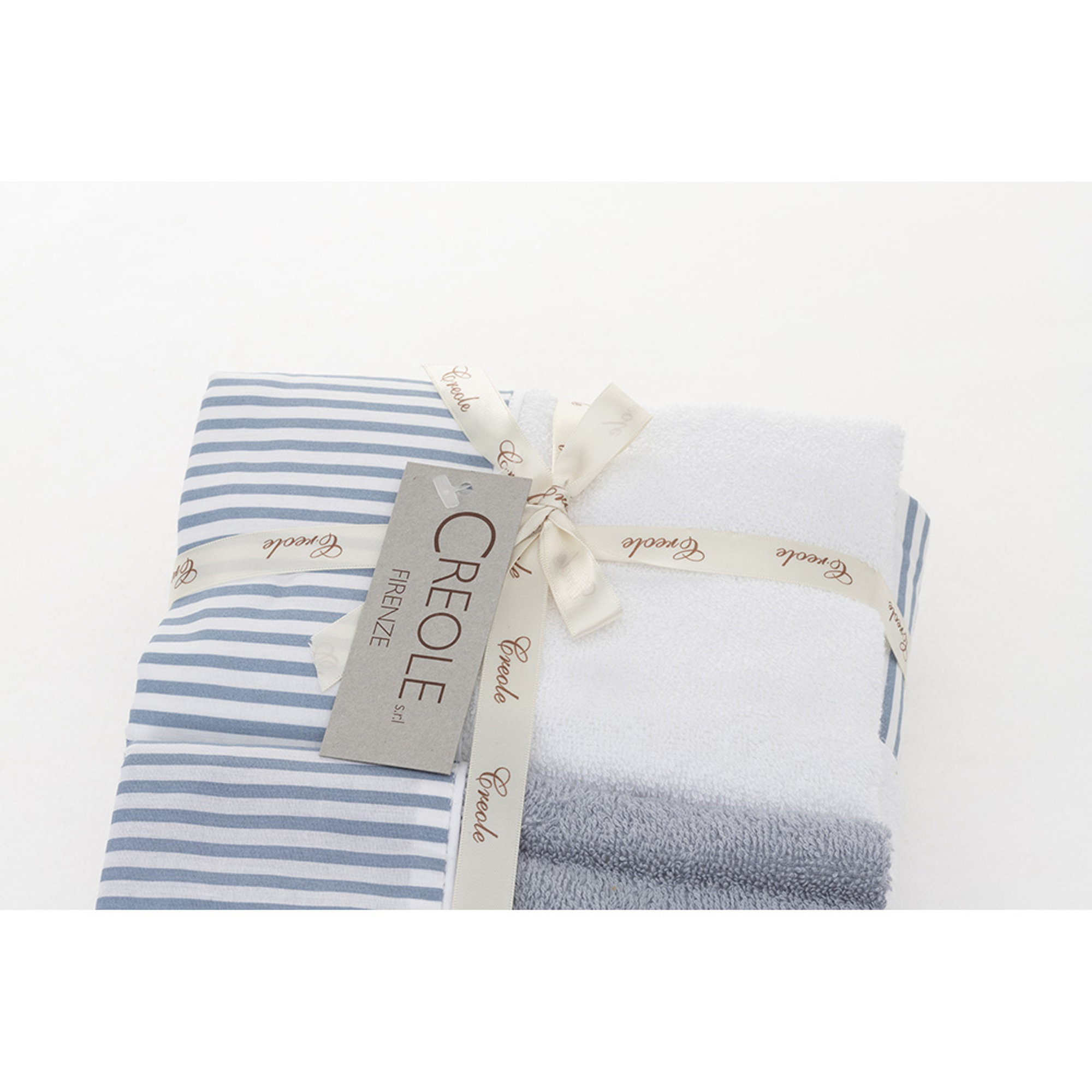 Set viso + ospite AMY, bianco/sion Creole vista1