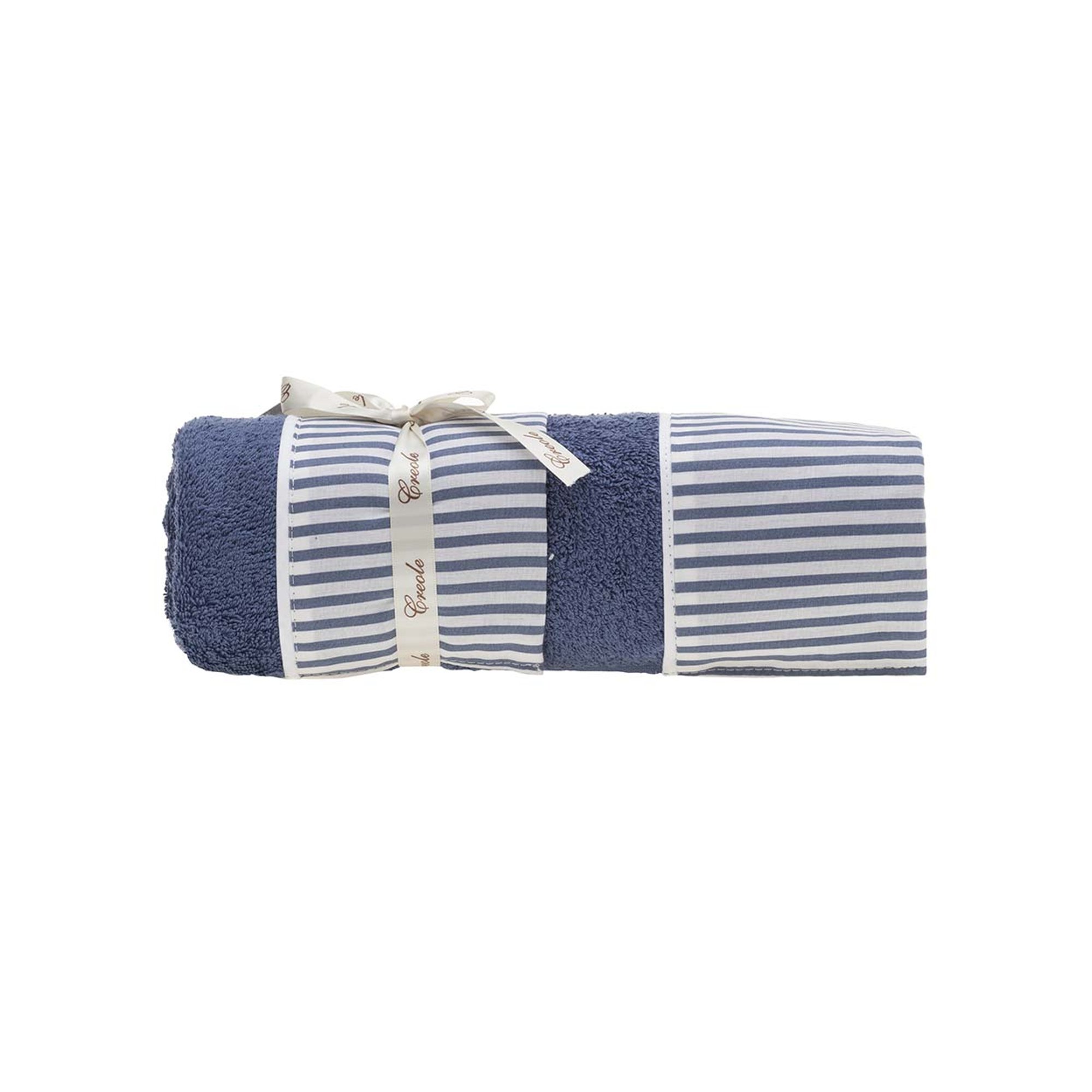 Set viso + ospite AMY, blu Creole vista0