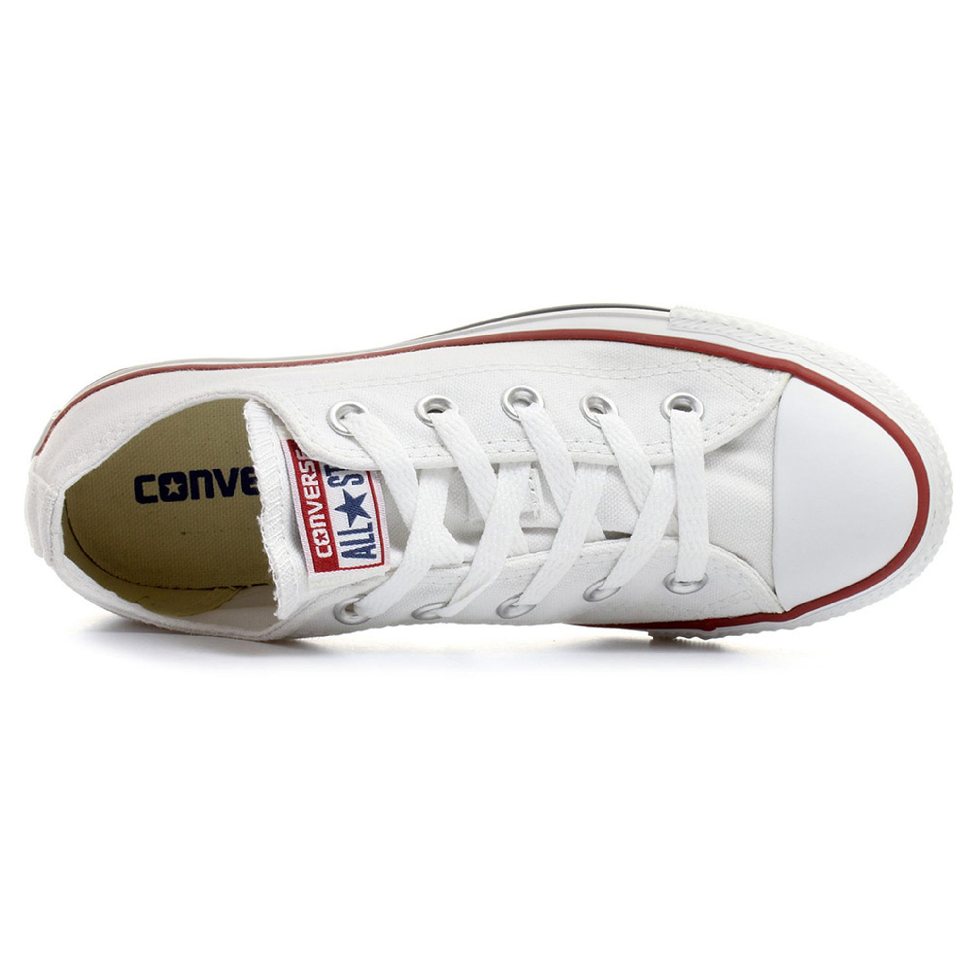 Chuck Taylor All Star Classic basse bianche Converse  vista2