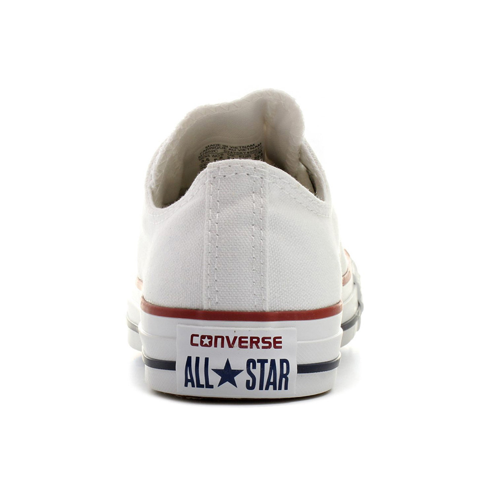 Chuck Taylor All Star Classic basse bianche Converse  vista4