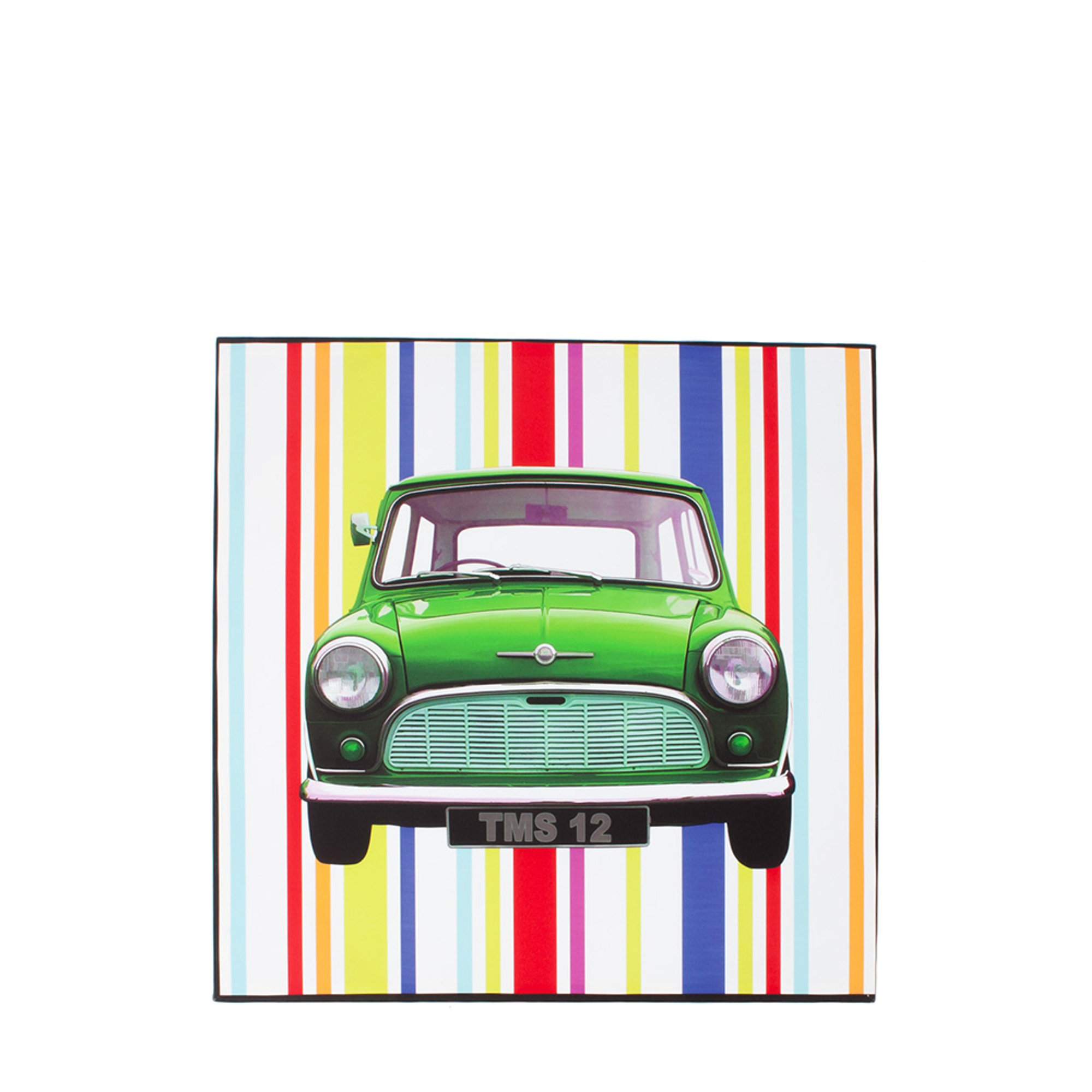 Stampa MINI GREEN 70x70, multicolore Industrial Pop vista1