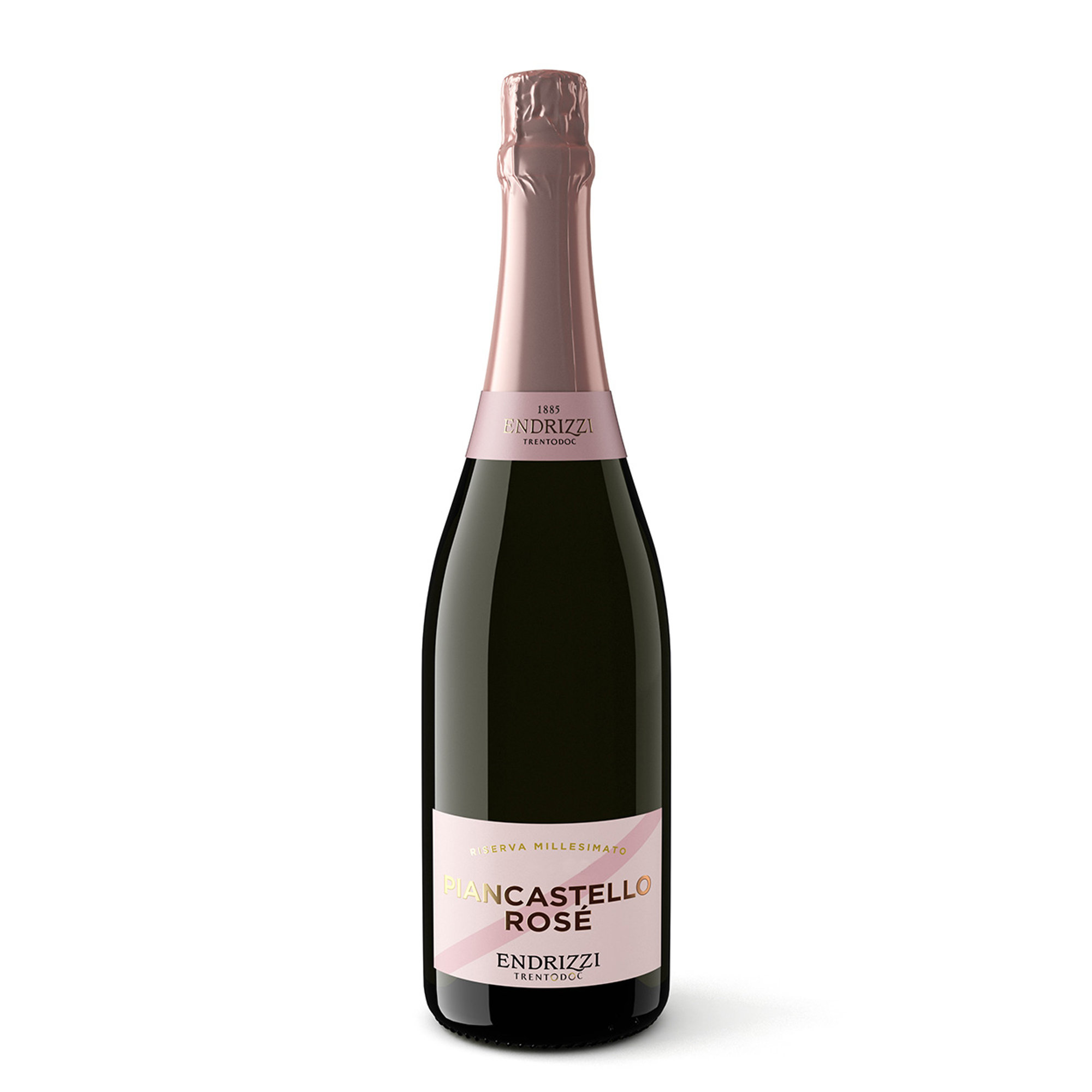 1 bottiglia - Piancastello Rosè Trento DOC Brut Riserva Endrizzi vista0