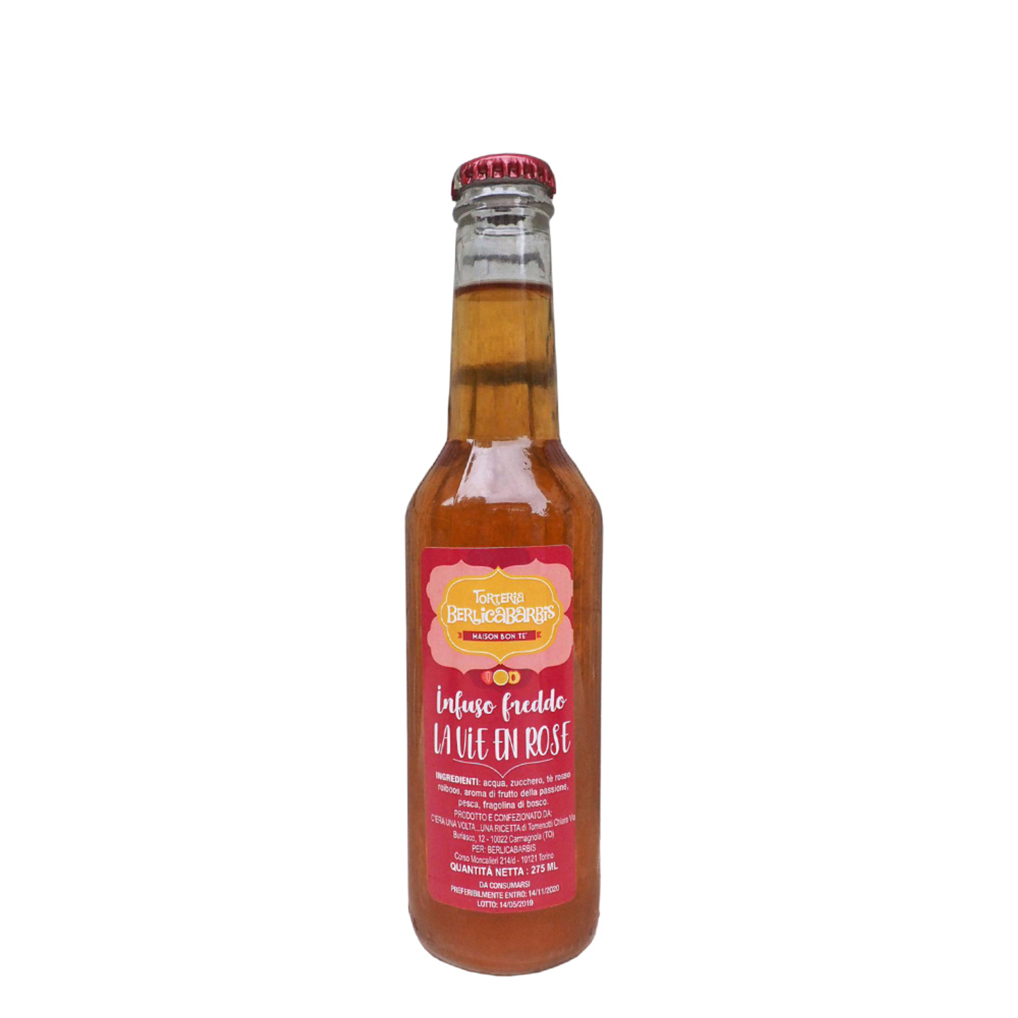 12 bottiglie miste da 250 ml: 4 Tè Berlicabarbis Mulin Rouge - 4 Tè Berlicabarbis La Vie En Rose - 4 Tè Berlicabarbis Fiori del Deserto Berlicabarbis vista2