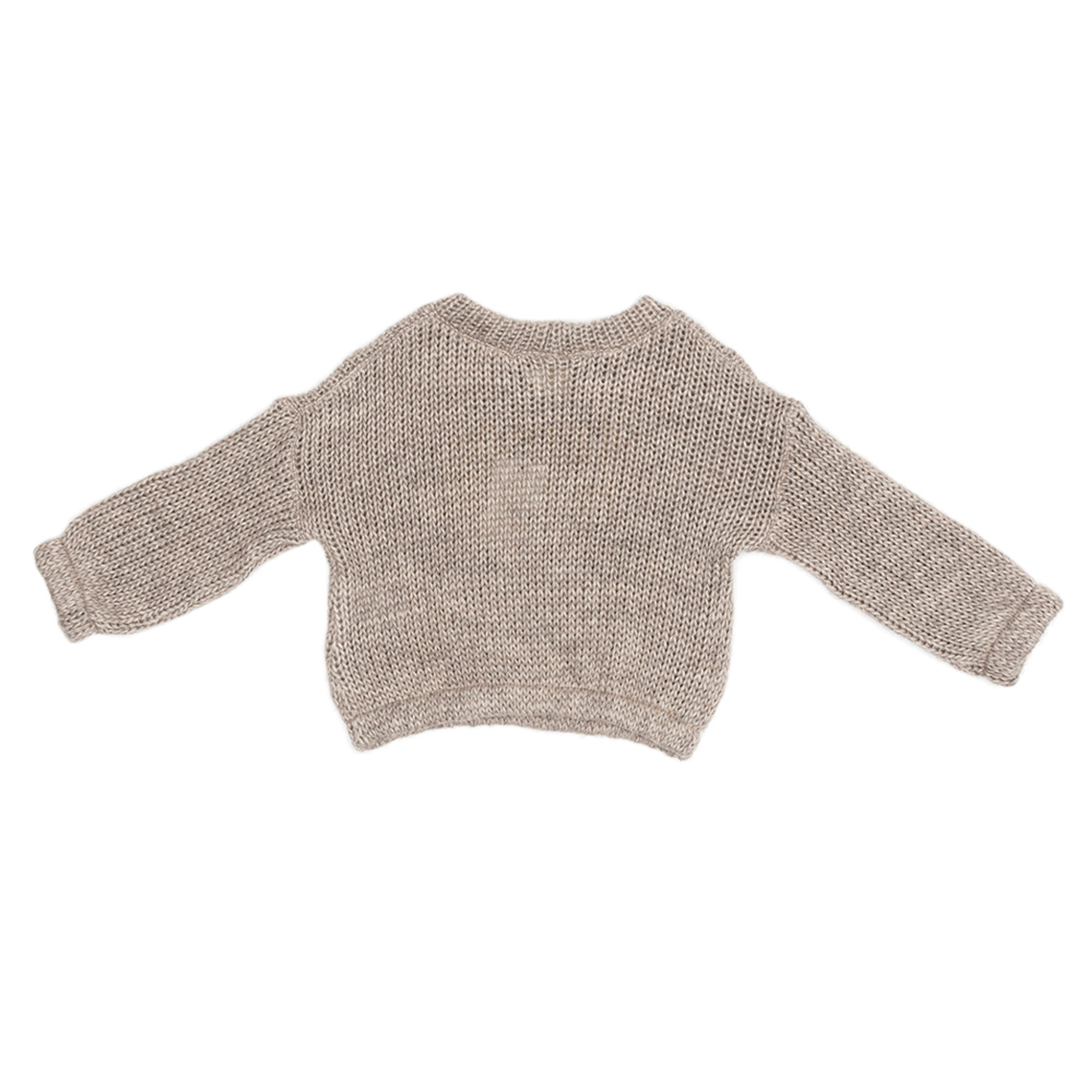 Maglia Amore grigio CAFFè D'ORZO vista2